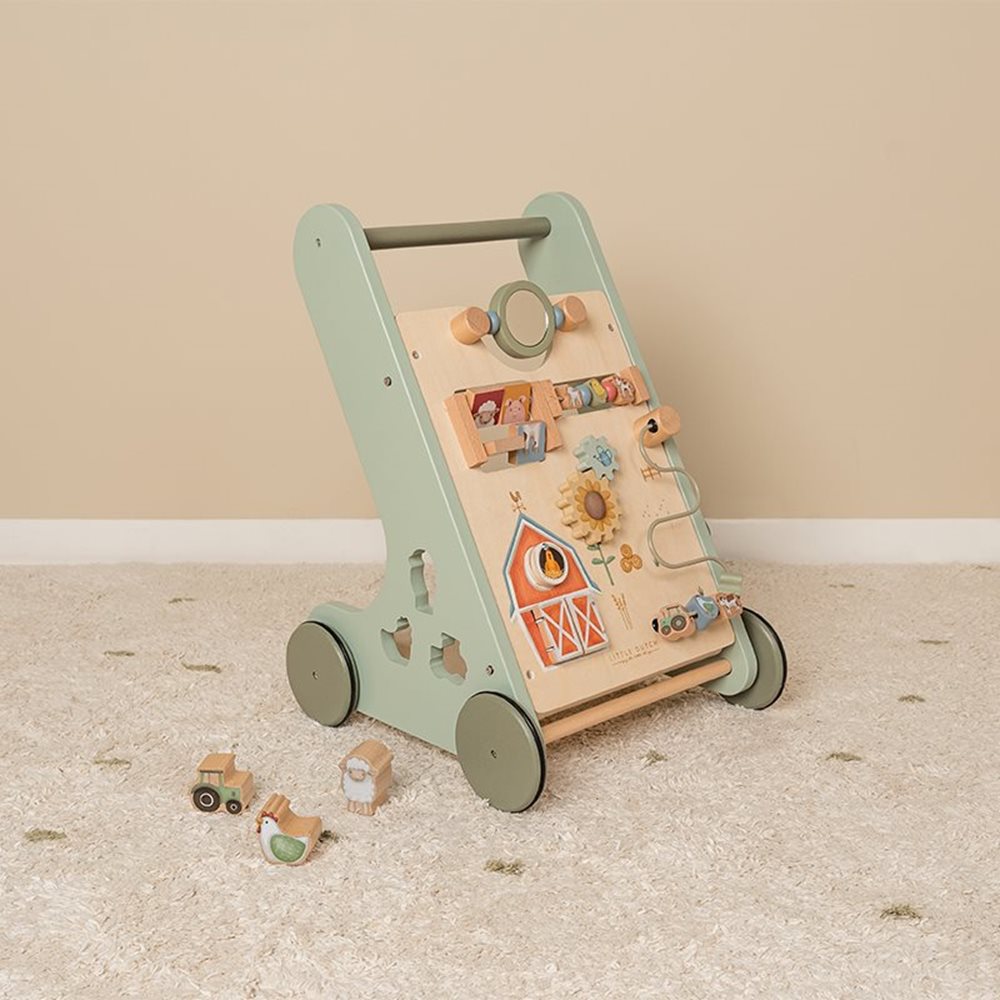 Little Dutch Multi Activity Walker- Little Farm