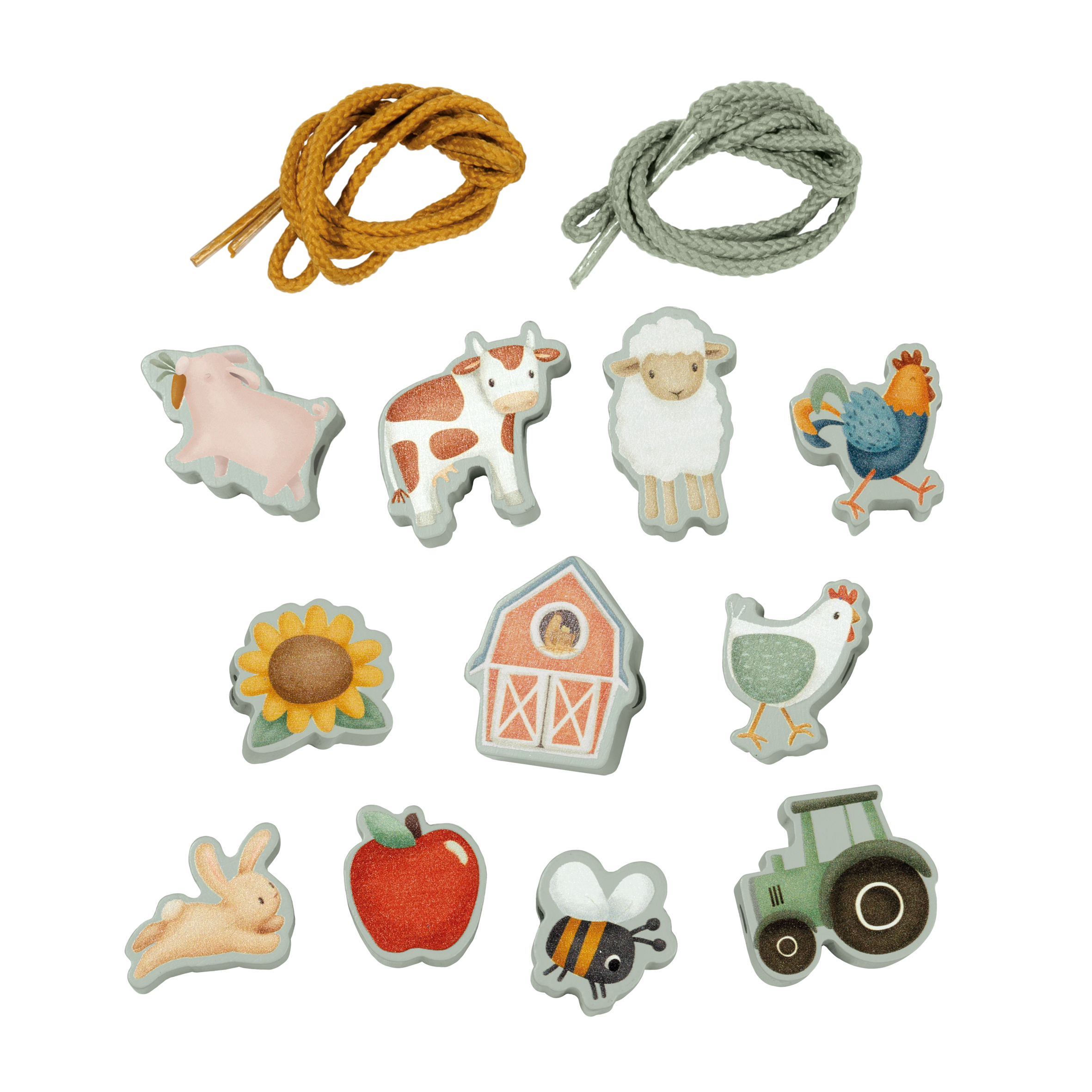 Little Dutch Lacing Beads - Little Farm