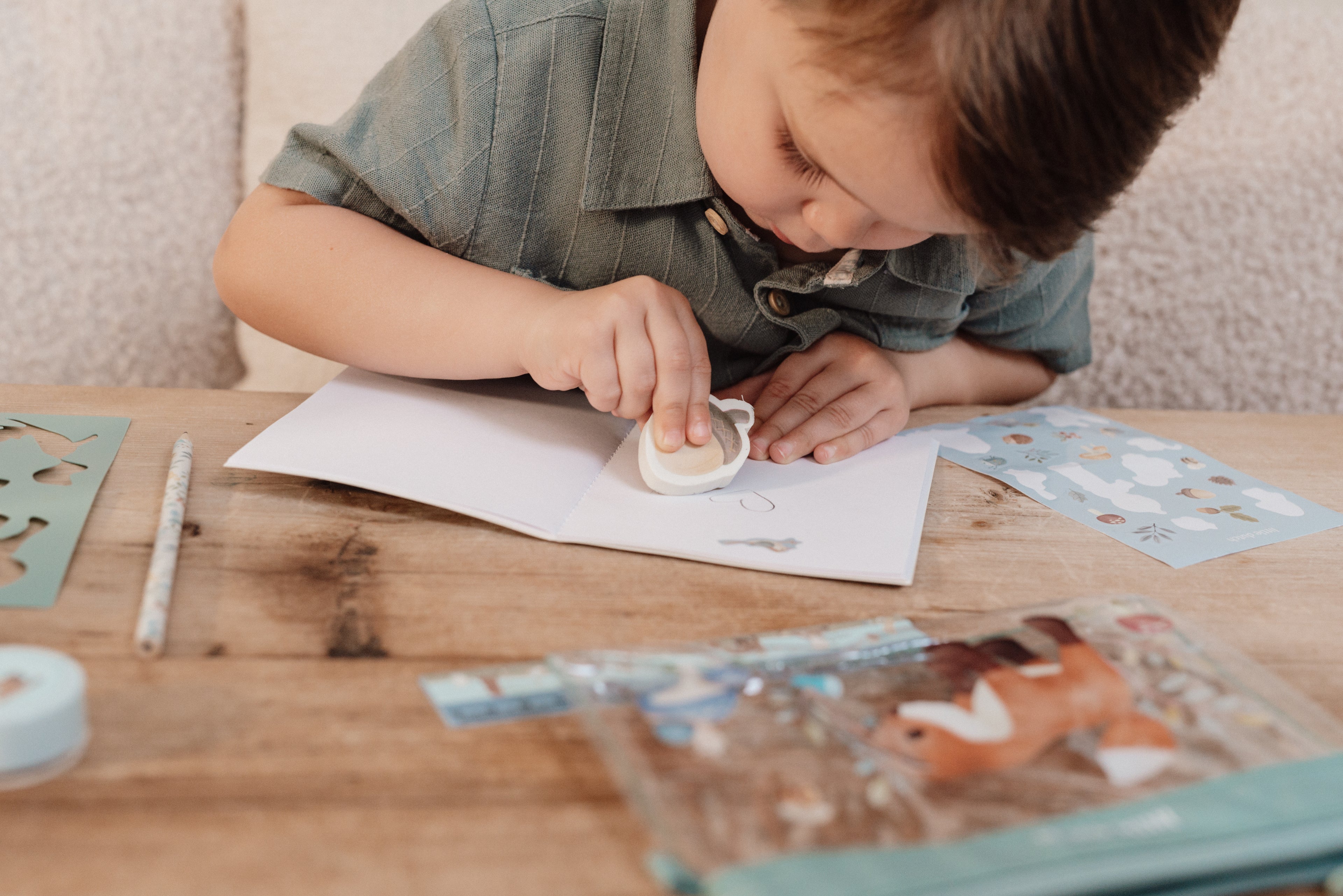 Little Dutch Stationery Set - Forest Friends