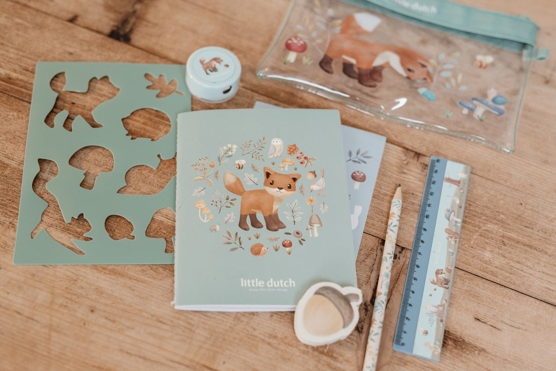 Little Dutch Stationery Set - Forest Friends