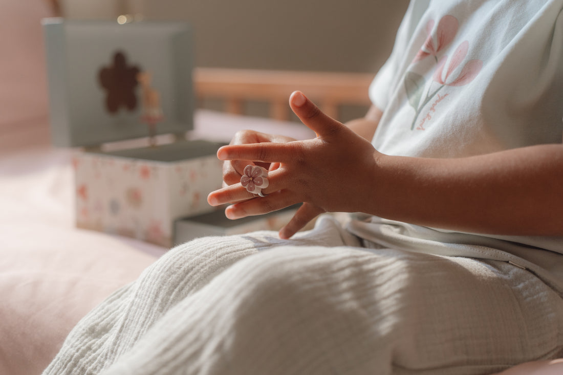Little Dutch Wooden Jewellery Set - Flowers