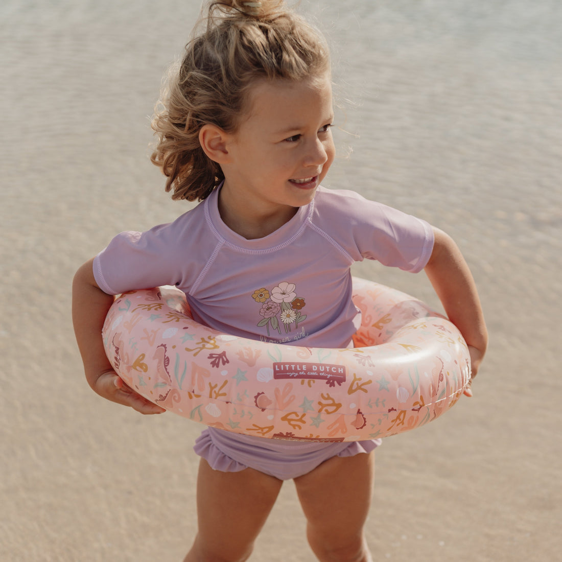 Little Dutch Swim Ring - Ocean Dreams Pink