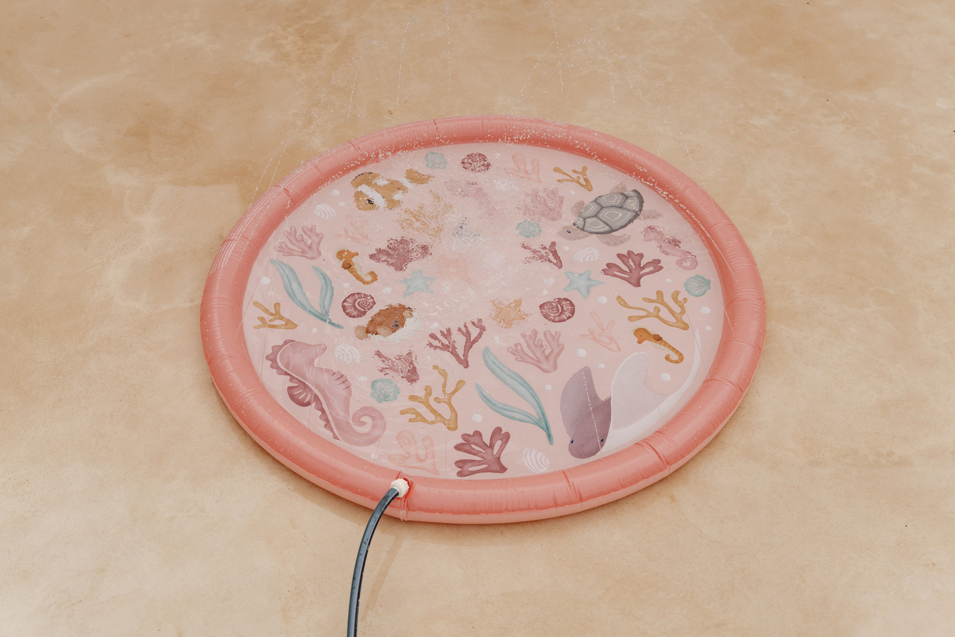 Little Dutch Sprinkler Mat -Ocean Dreams Pink