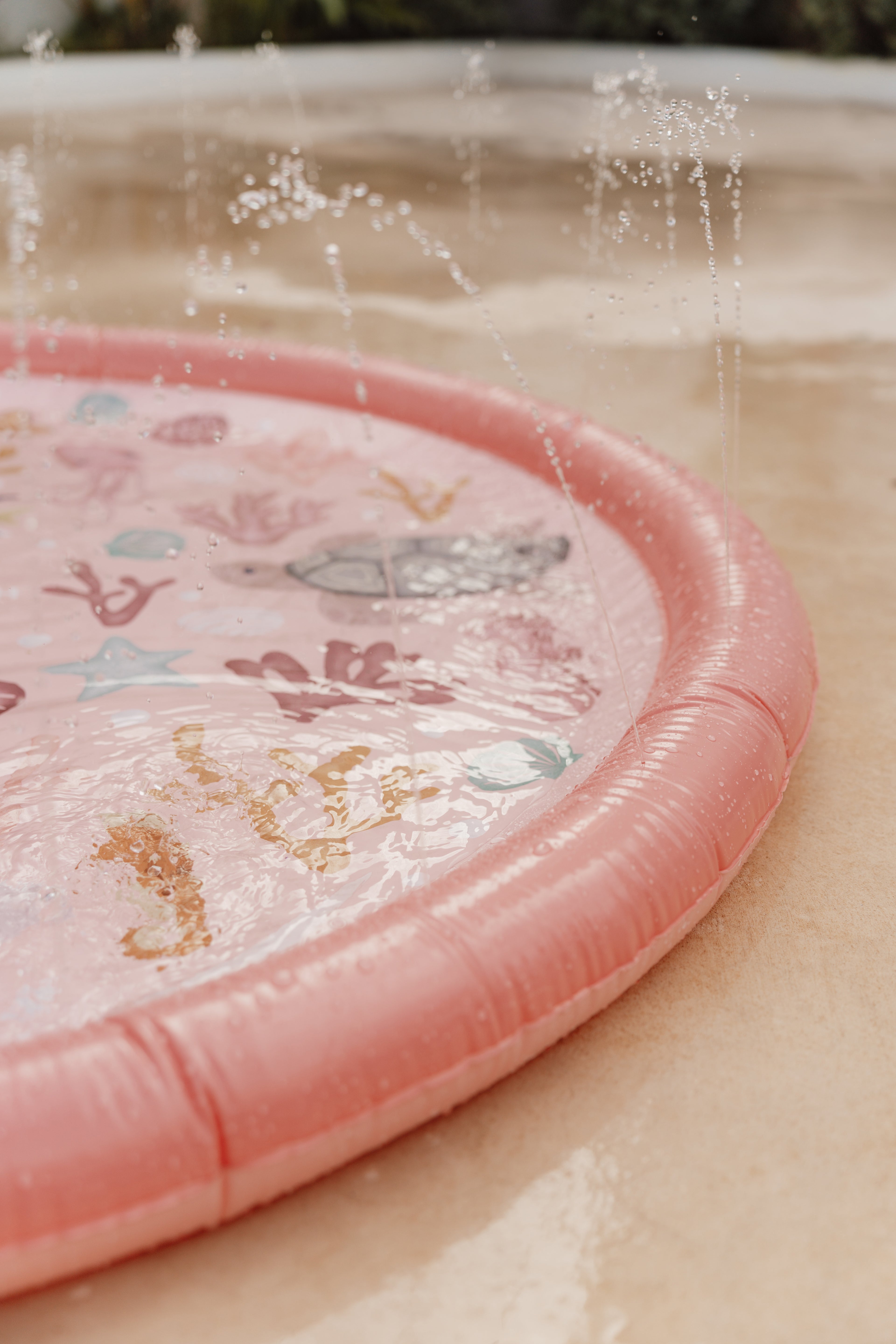 Little Dutch Sprinkler Mat -Ocean Dreams Pink
