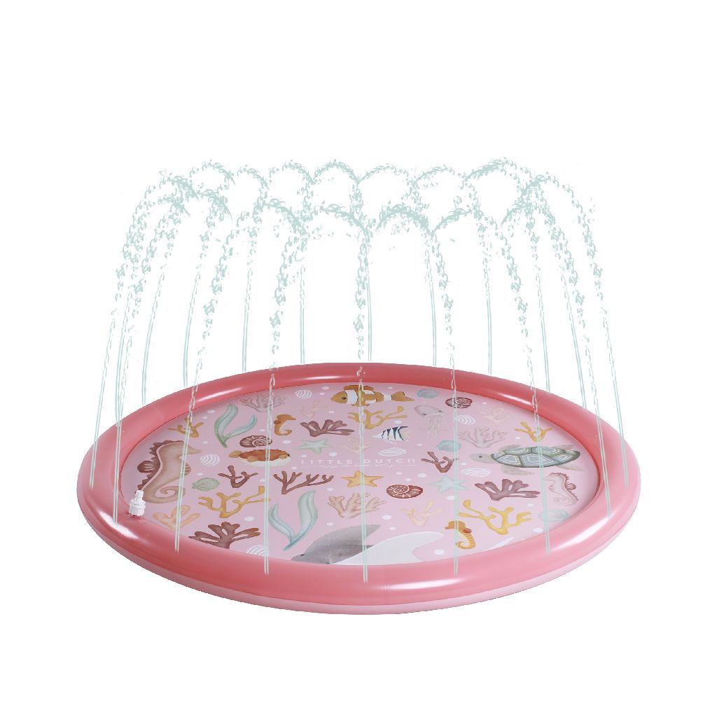 Little Dutch Sprinkler Mat -Ocean Dreams Pink