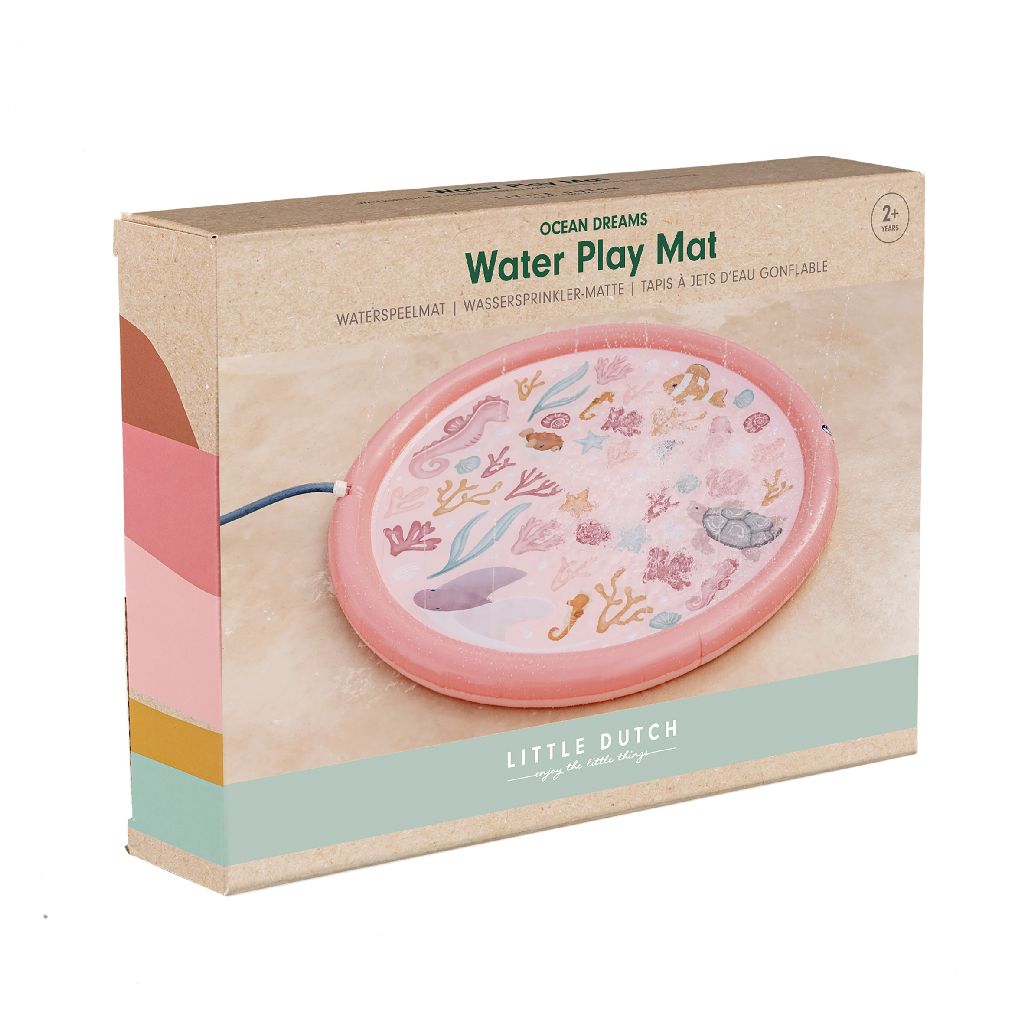 Little Dutch Sprinkler Mat -Ocean Dreams Pink