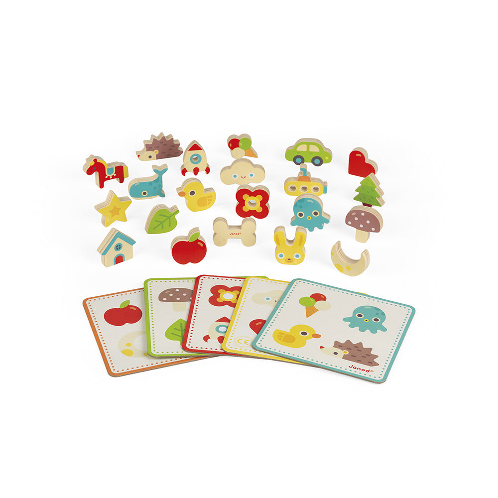 Janod Memory Touch Recognition Game