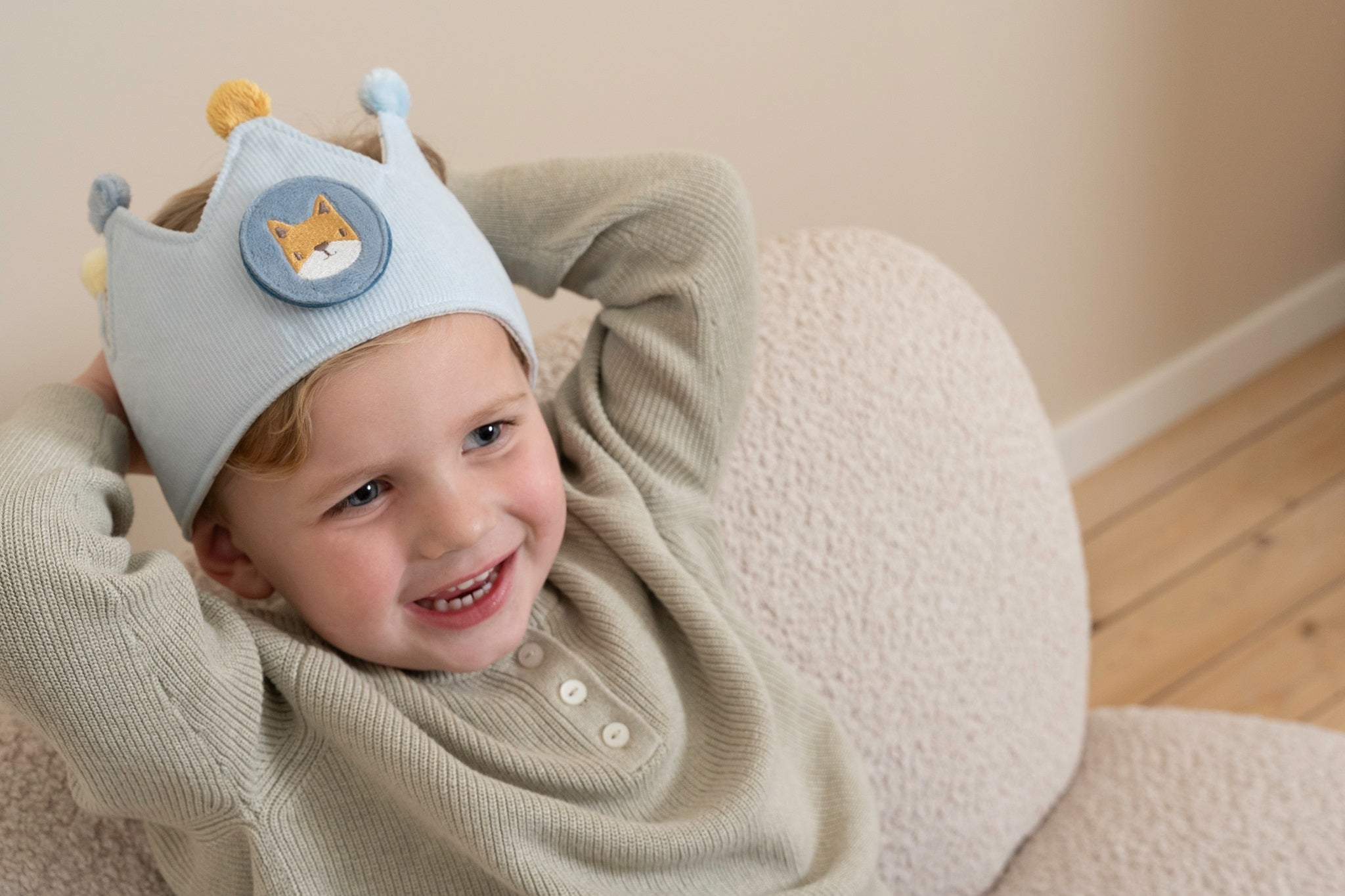 Little Dutch Birthday Crown with Numbers - Blue