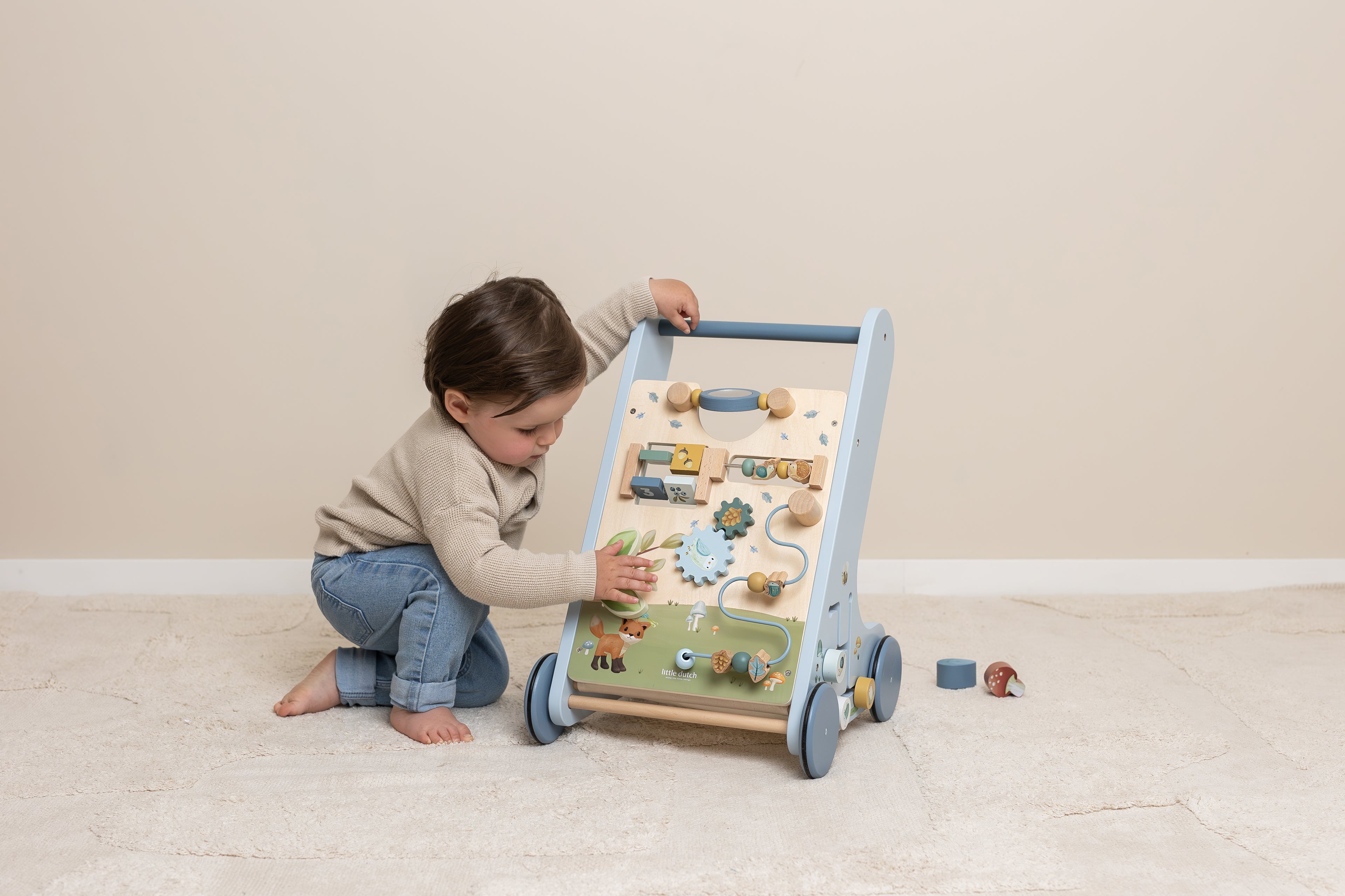 Little Dutch Multi Activity Walker - Forest Friends