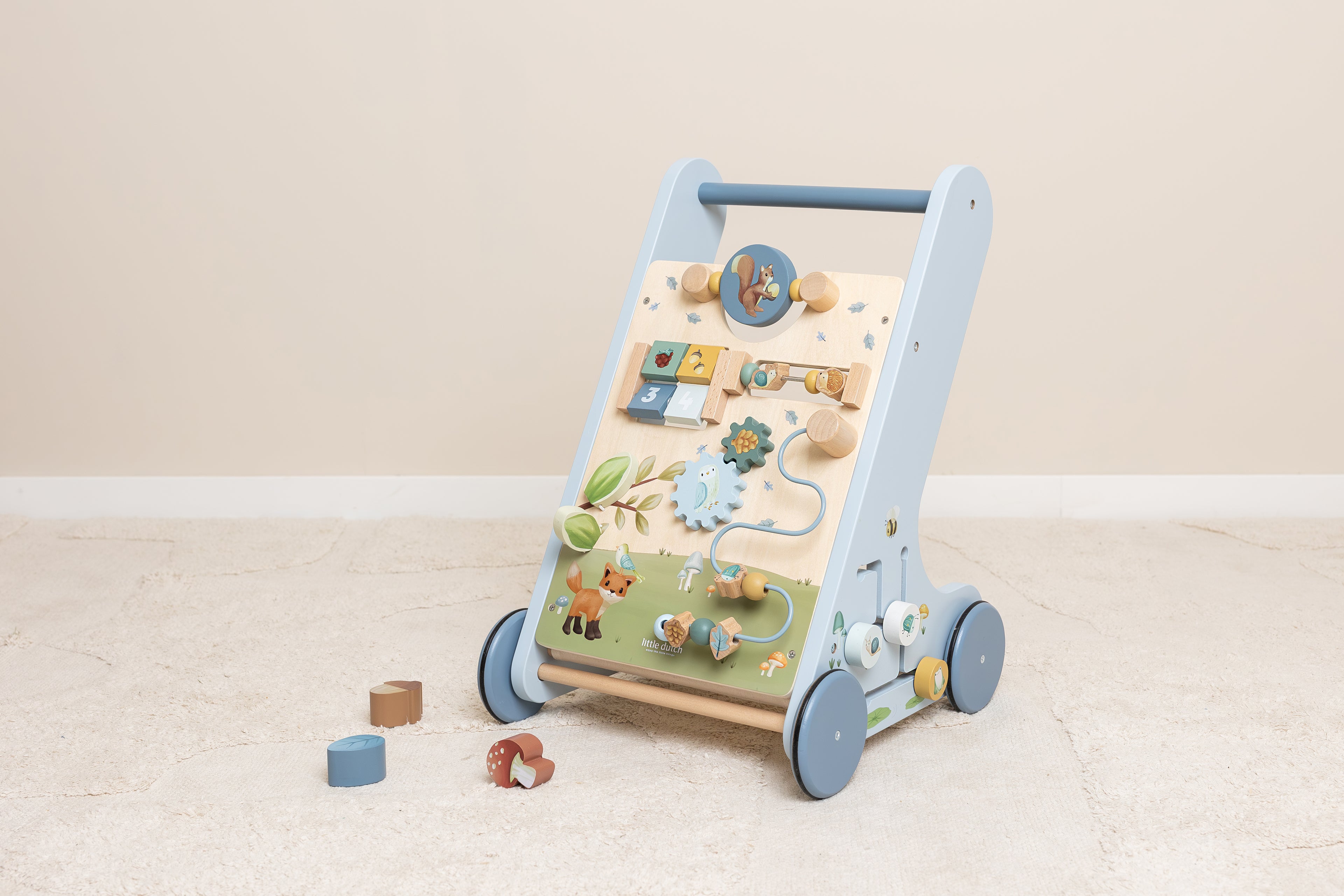 Little Dutch Multi Activity Walker - Forest Friends