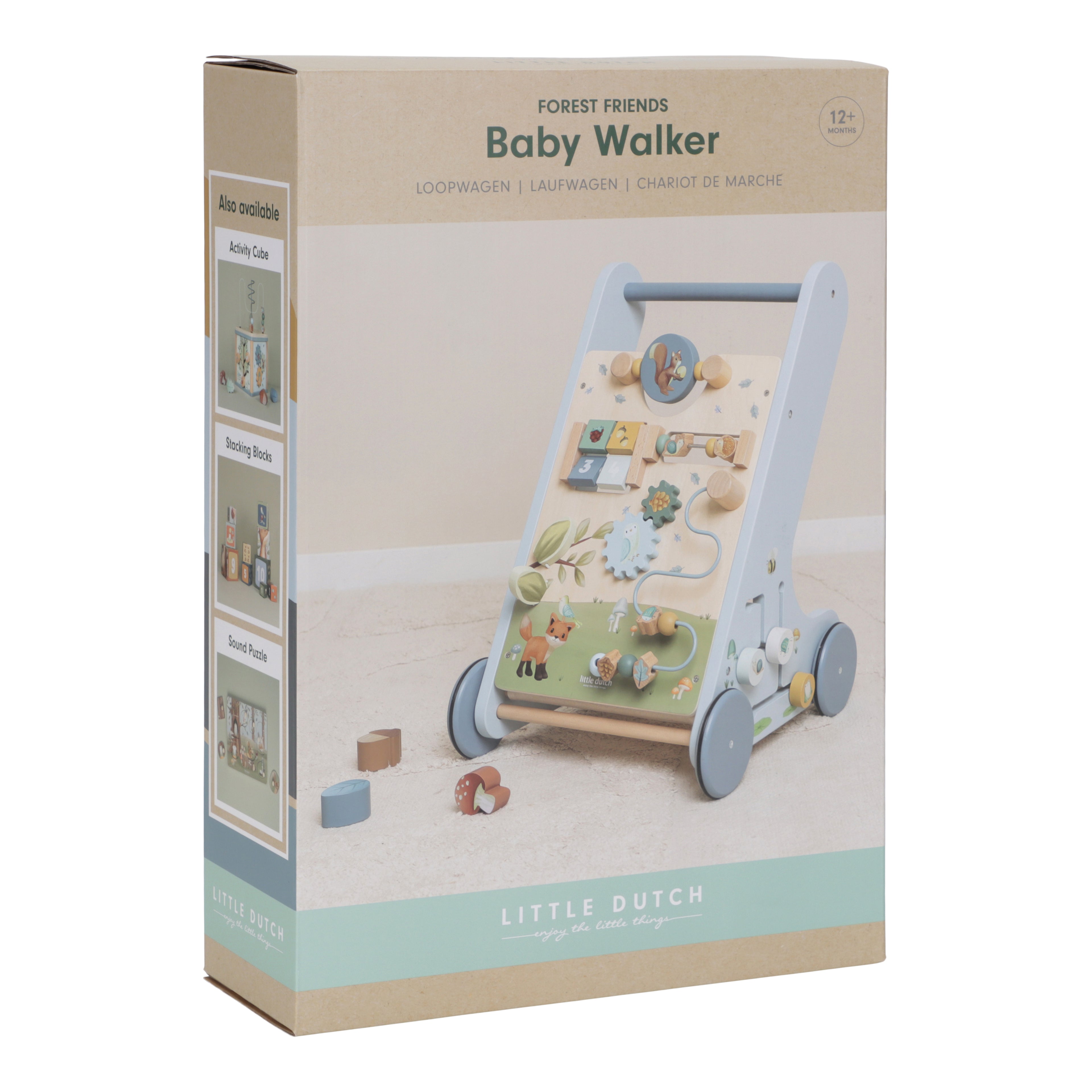 Little Dutch Multi Activity Walker - Forest Friends