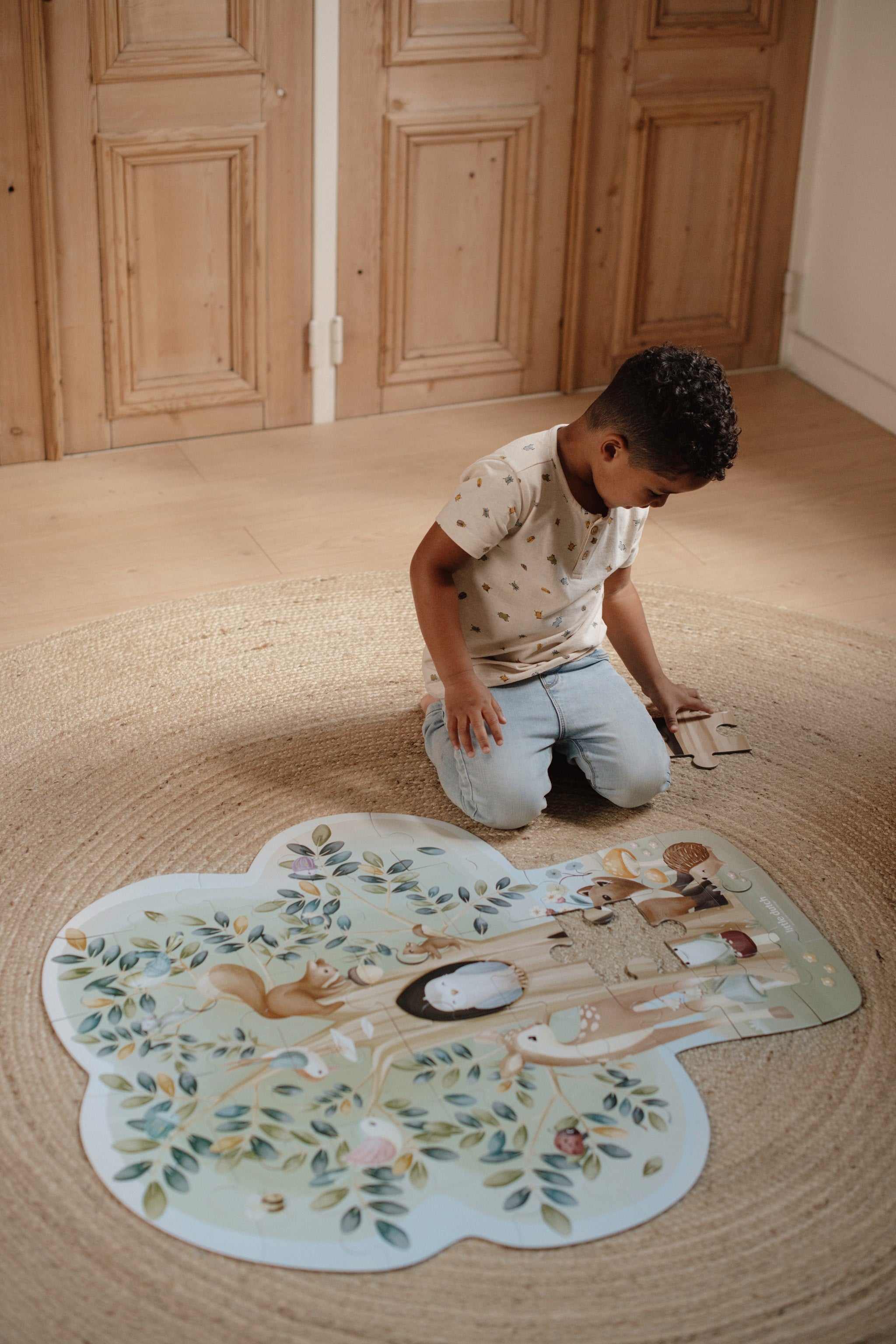 Little Dutch Floorpuzzle - Forest Friends