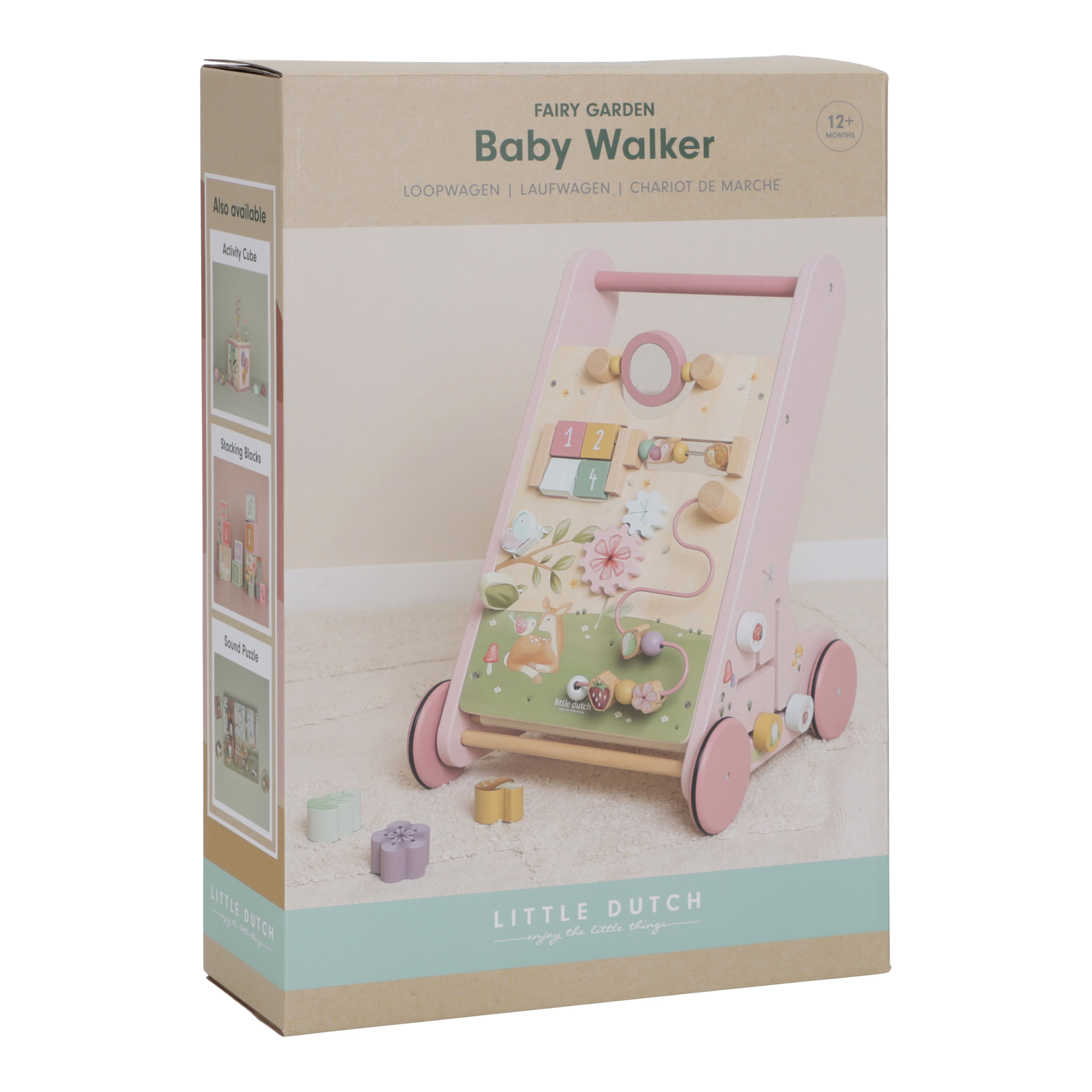 Little Dutch Multi Activity Walker - Fairy Garden