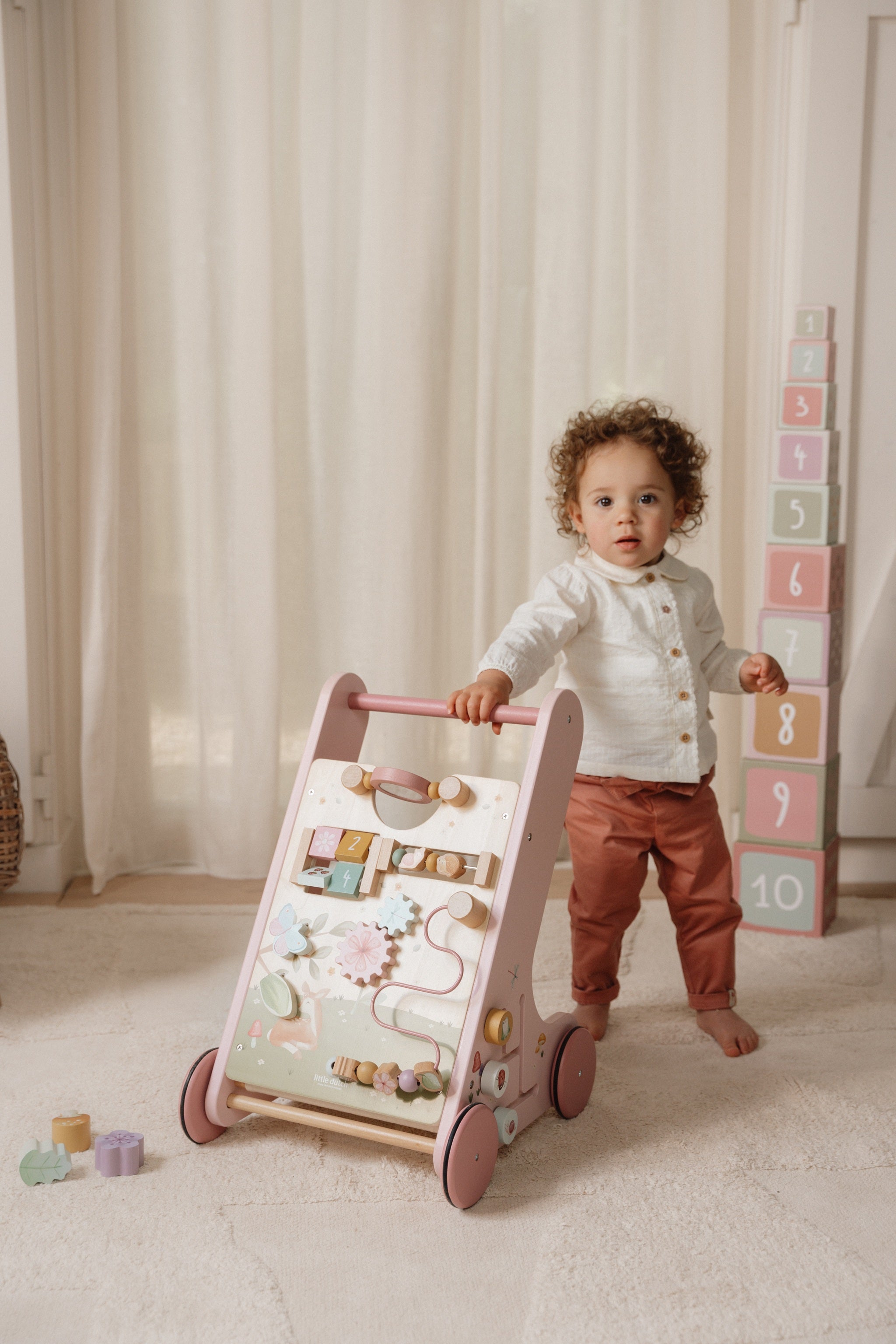 Little Dutch Multi Activity Walker - Fairy Garden