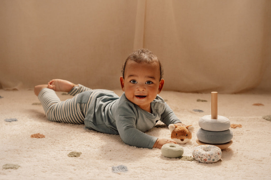 Little Dutch Soft Rocking Ring Stacker - Forest Friends