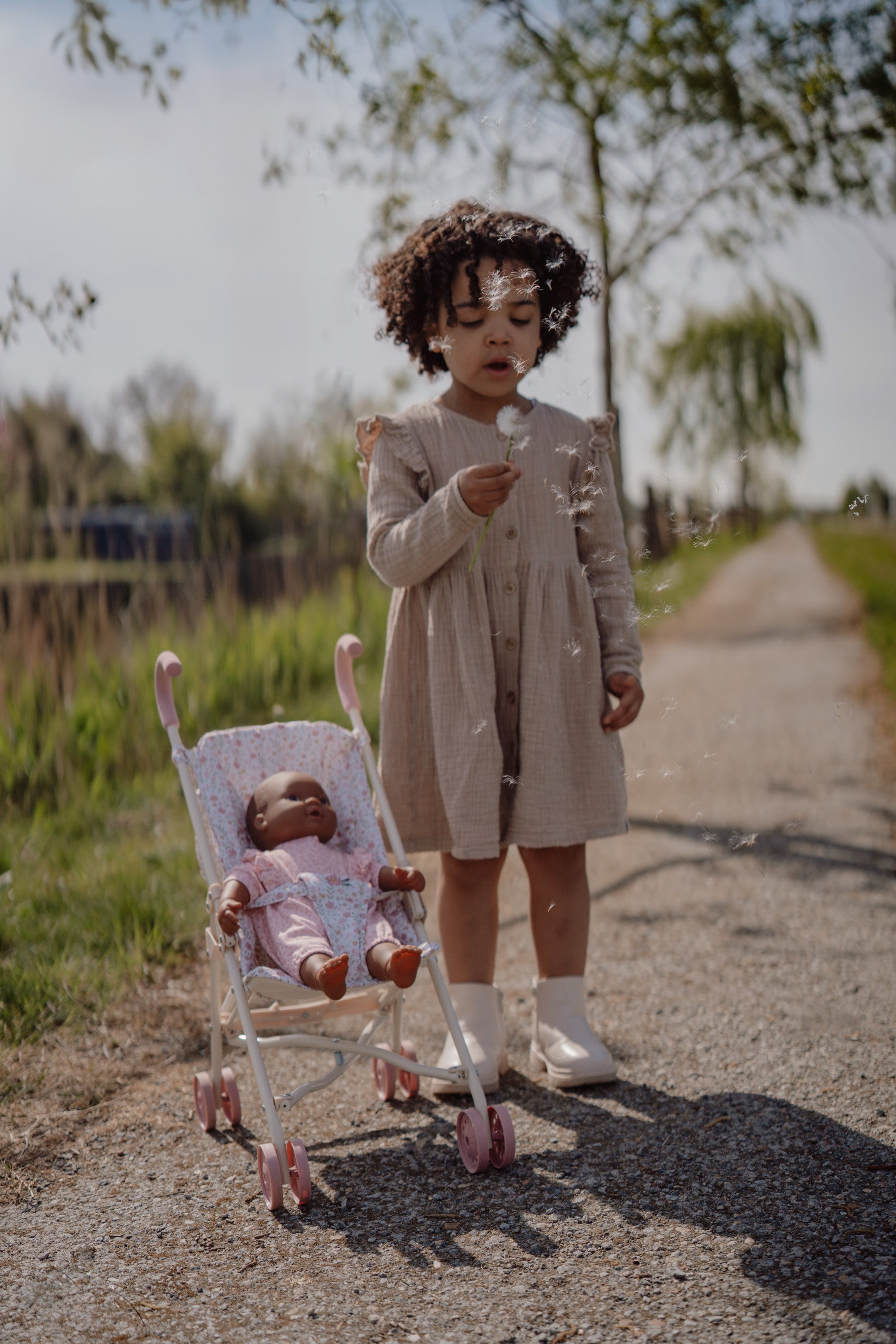 Little Dutch Metal Doll Stroller