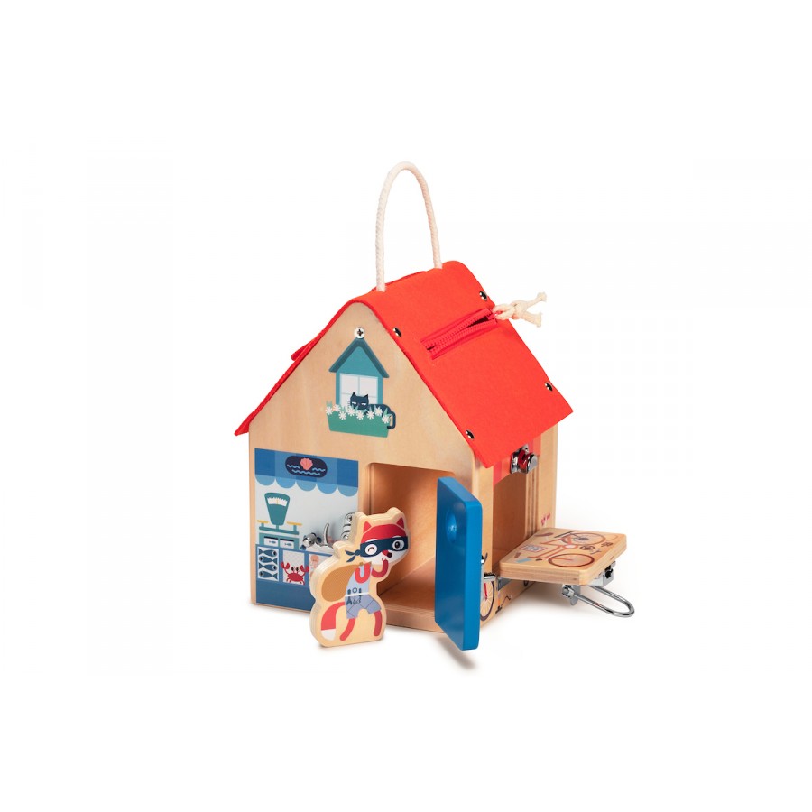 Lilliputiens Learning House Multi-Locks