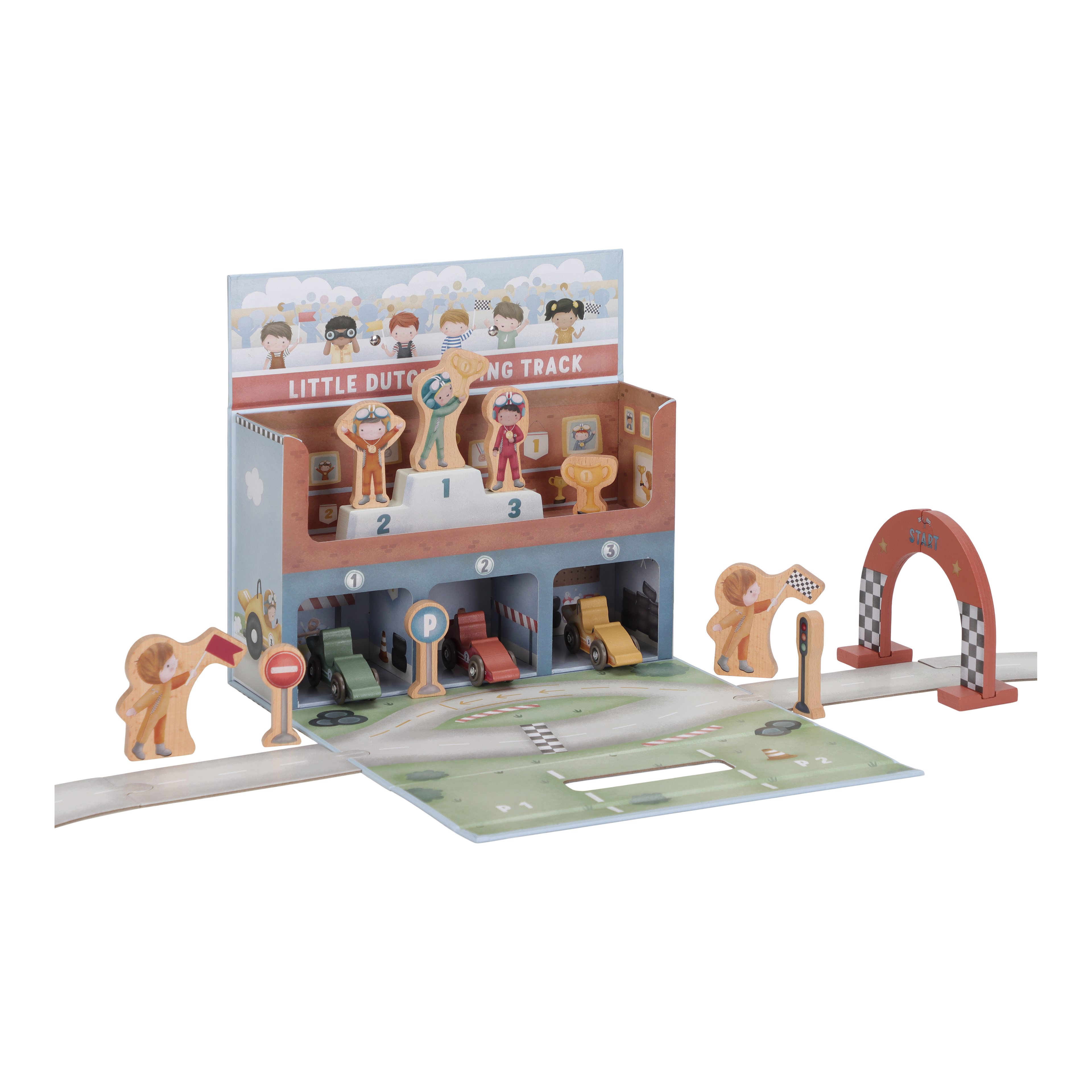 Little Dutch Play Case Racetrack