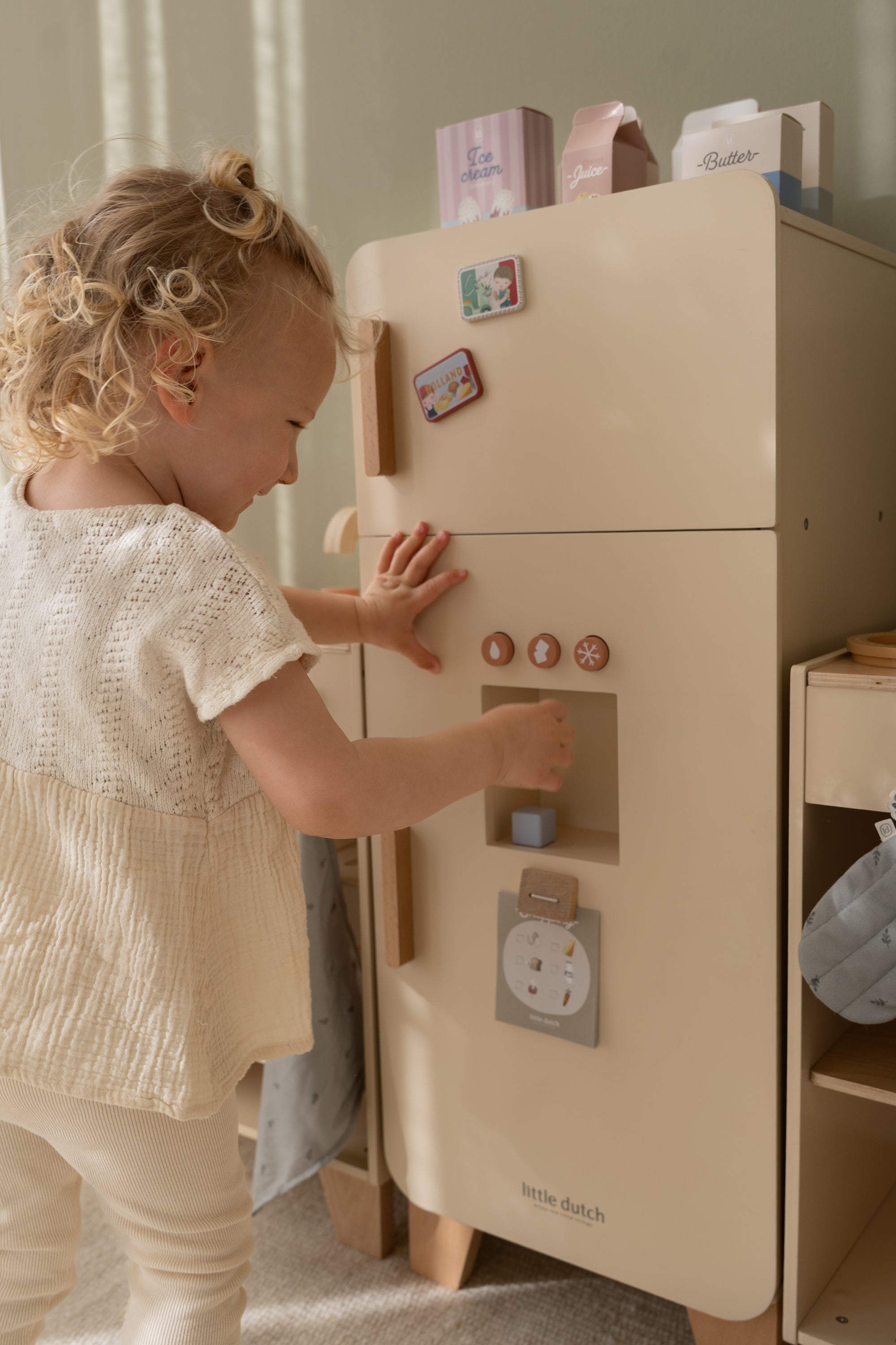 Little Dutch Wooden Fridge- Limited Edition
