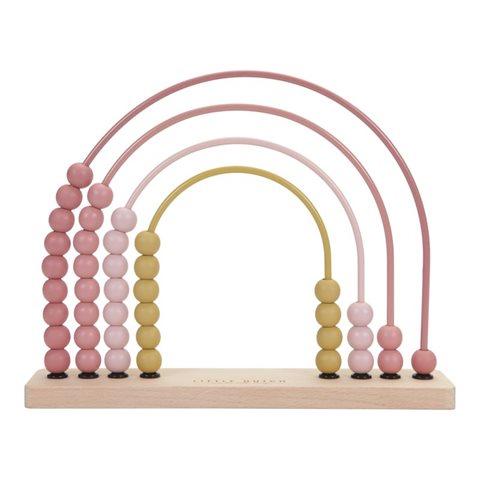 Rainbow Abacus - Pink