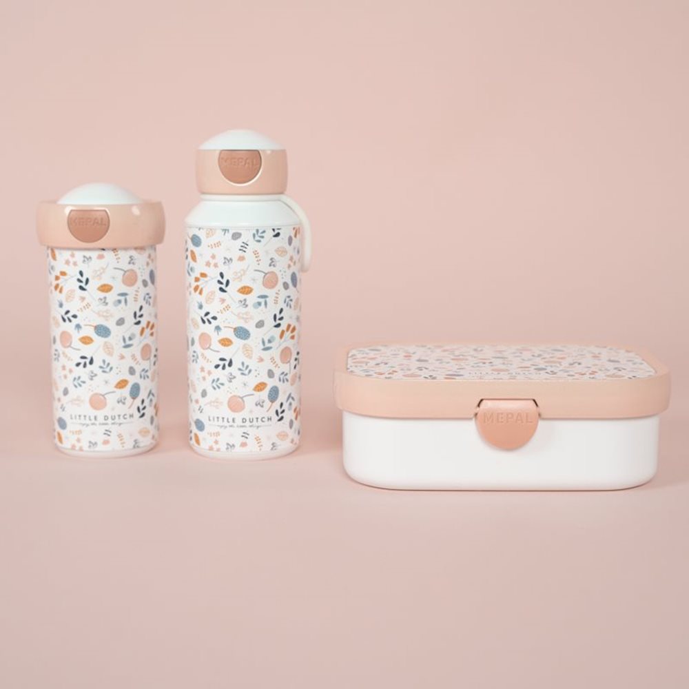 Little Dutch Drinking Bottle - Spring Flowers (Pop Up Lid)