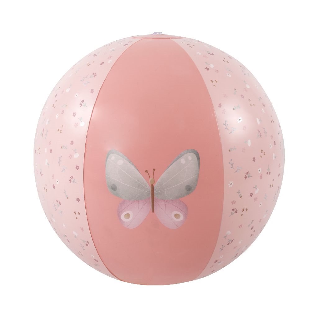 Little Dutch Pink Flowers Beach Ball