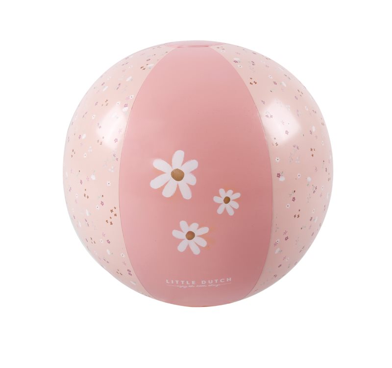 Little Dutch Pink Flowers Beach Ball