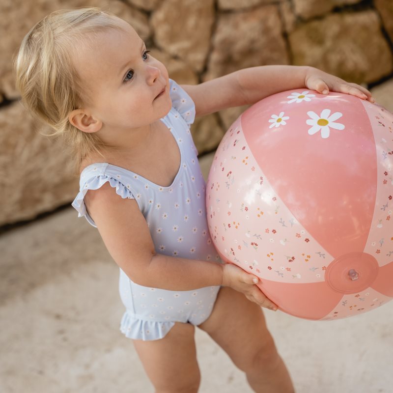 Little Dutch Pink Flowers Beach Ball