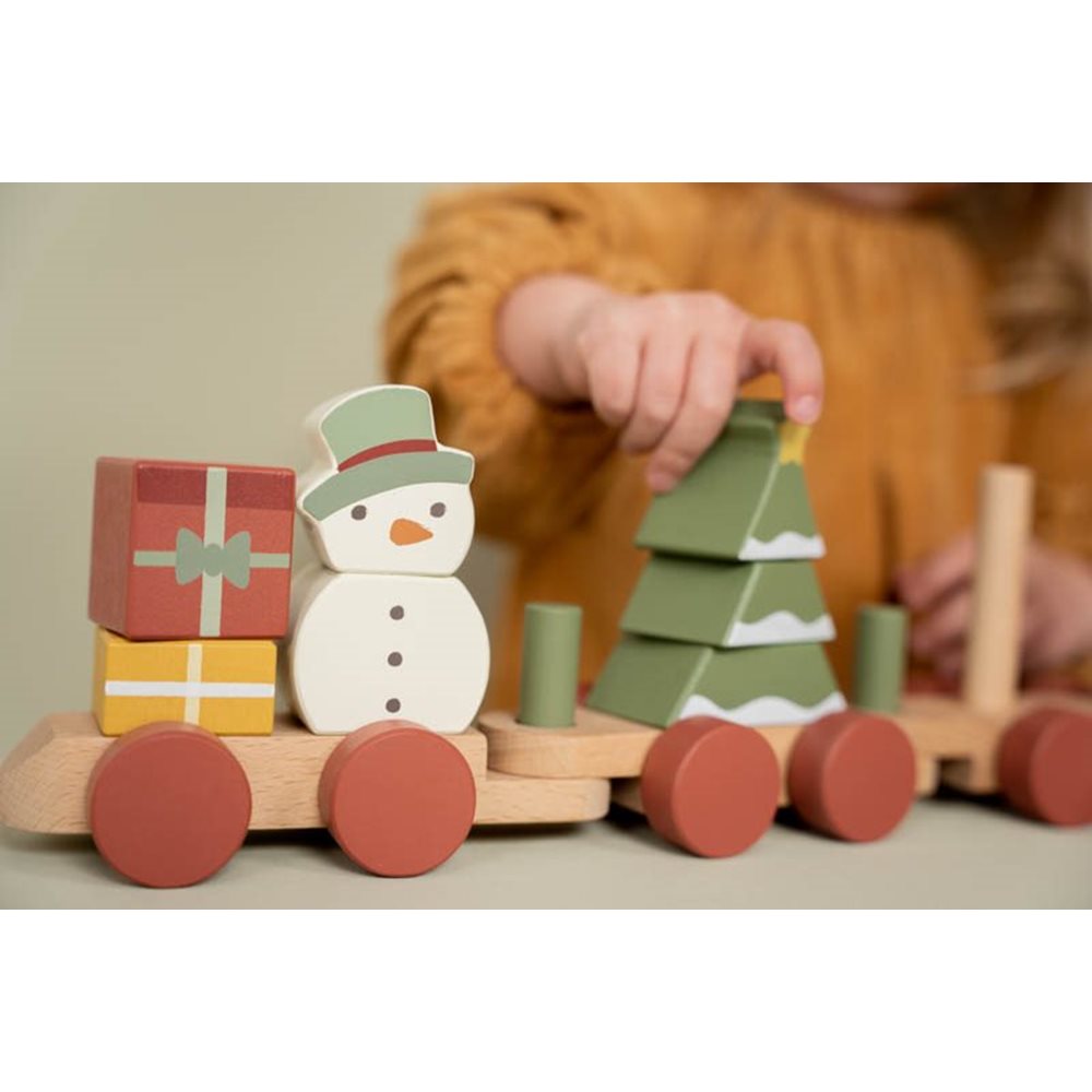 Little Dutch Christmas Stacking Train