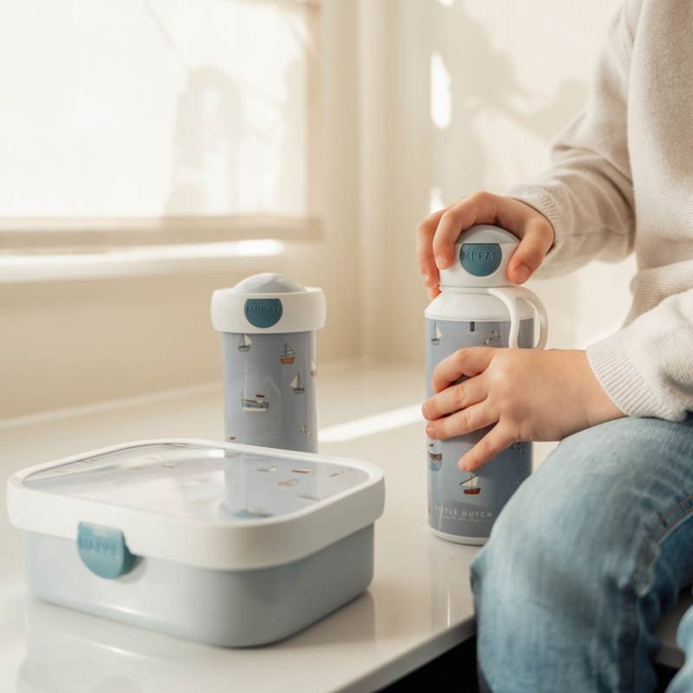 Little Dutch Drinking Bottle - Sailors Bay (Pop Up Lid)