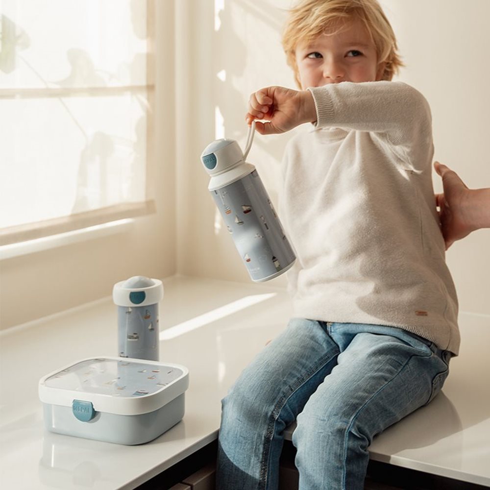 Little Dutch Drinking Bottle - Sailors Bay (Pop Up Lid)