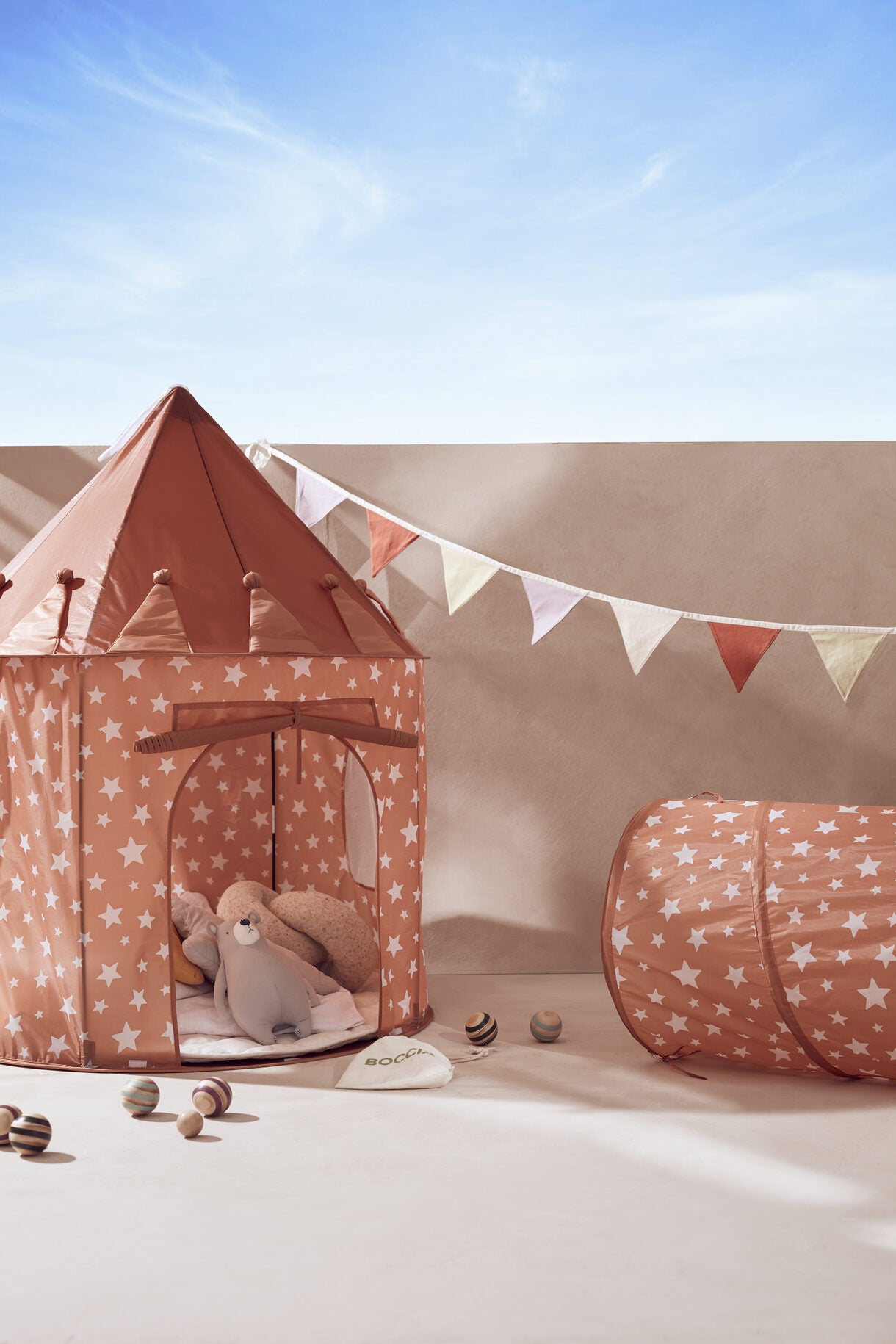 Kids Concept Star Play Tent Rust