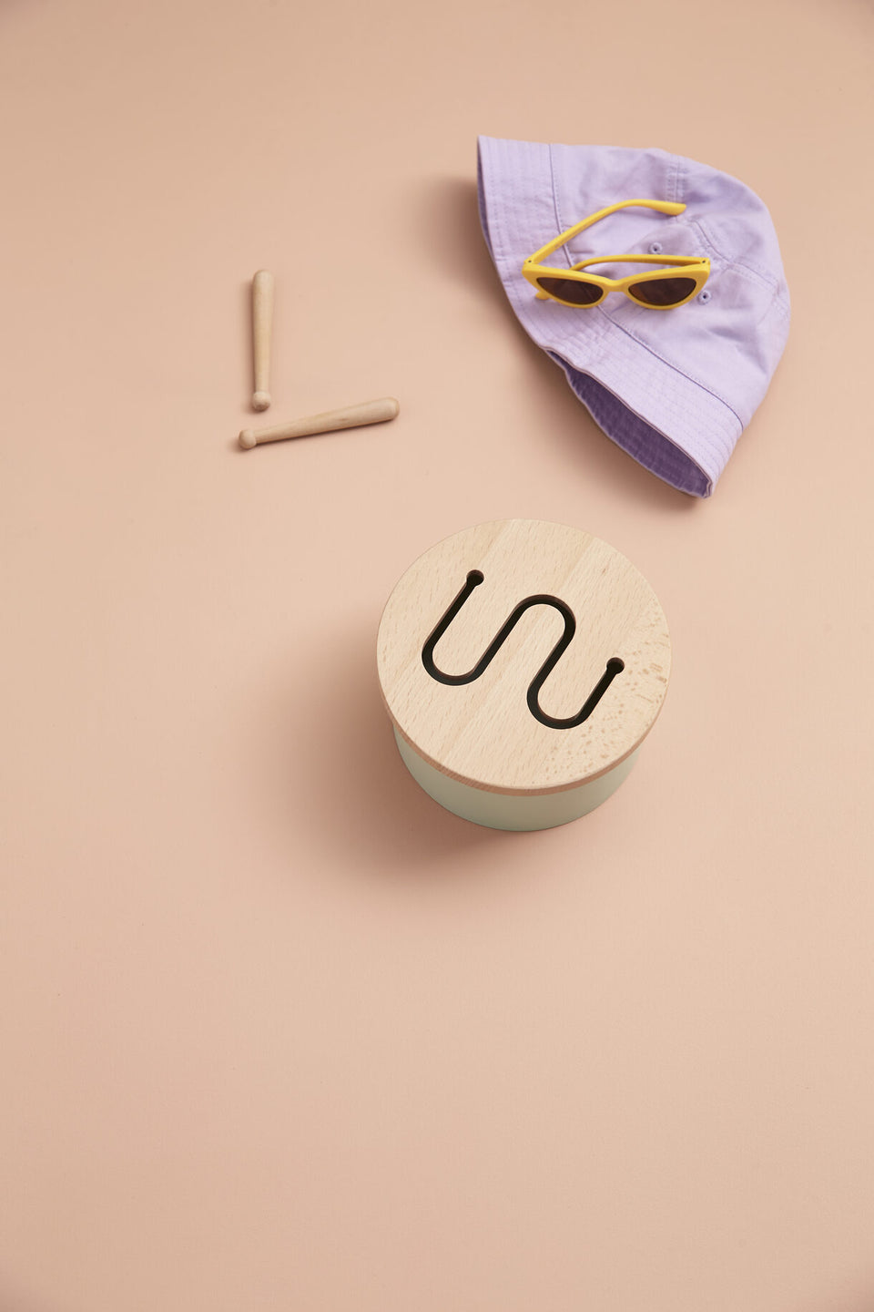 Mini Drum - Light Green