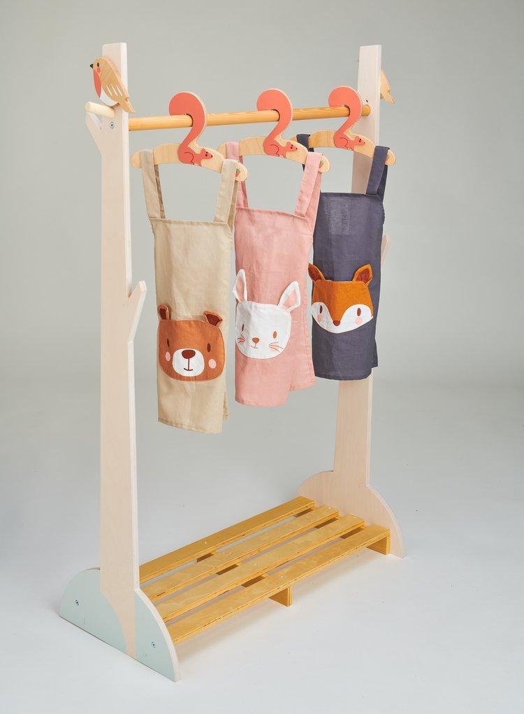 Threadbear Childrens Linen Apron - Rabbit