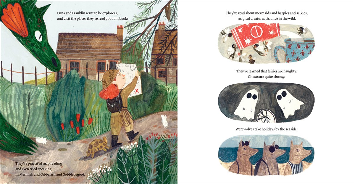 Franklin & Luna Go To The Moon