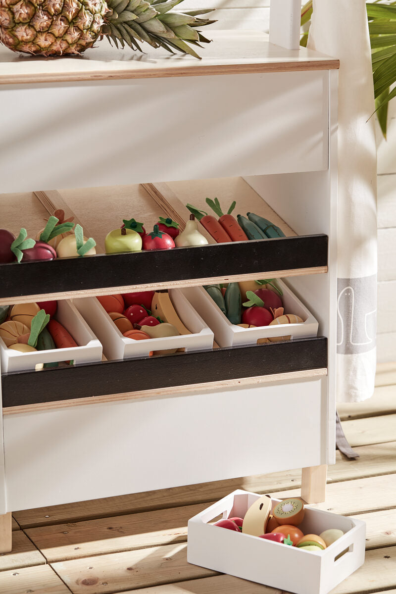 Mixed vegetables box wood (11 pcs)