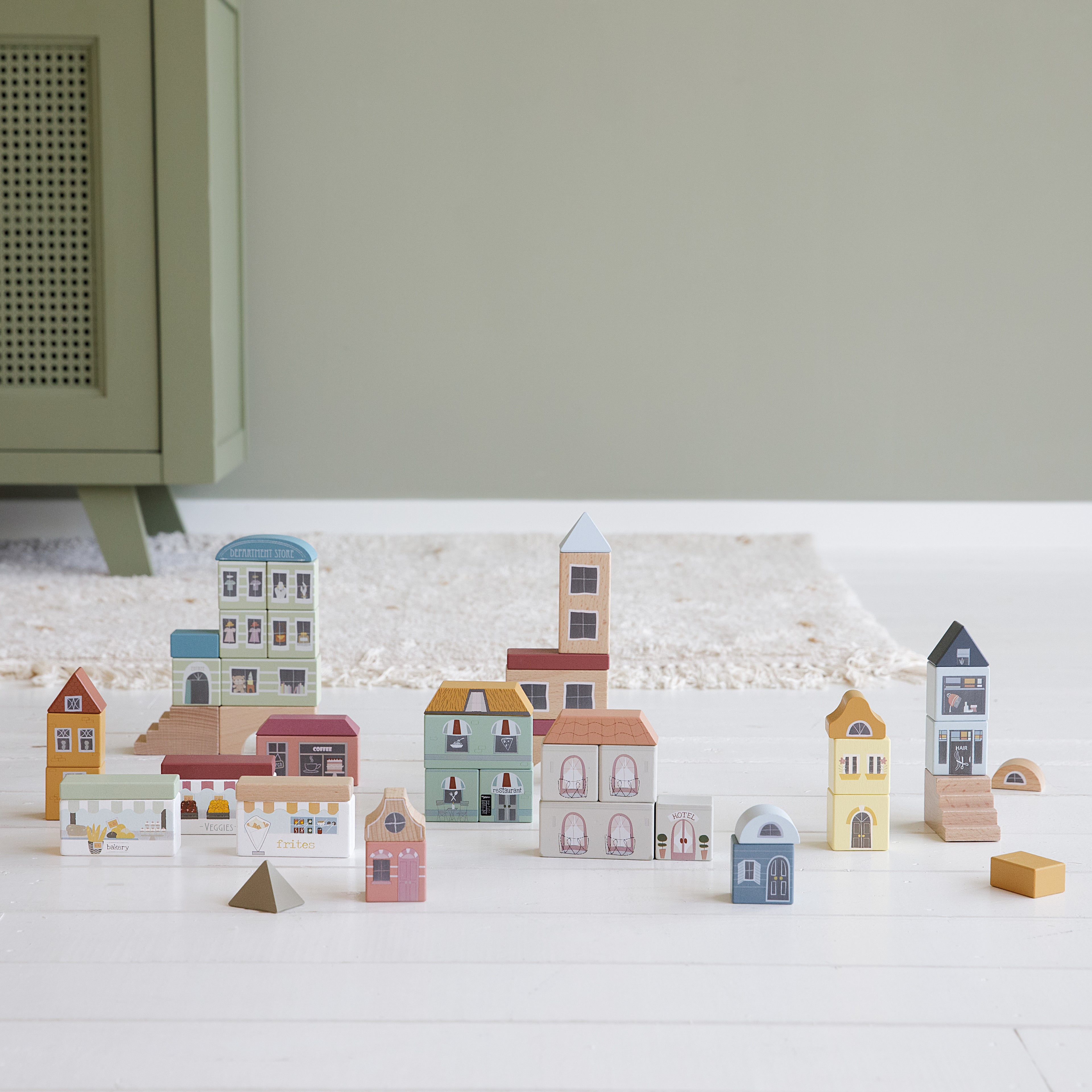 Little Dutch City Building Blocks