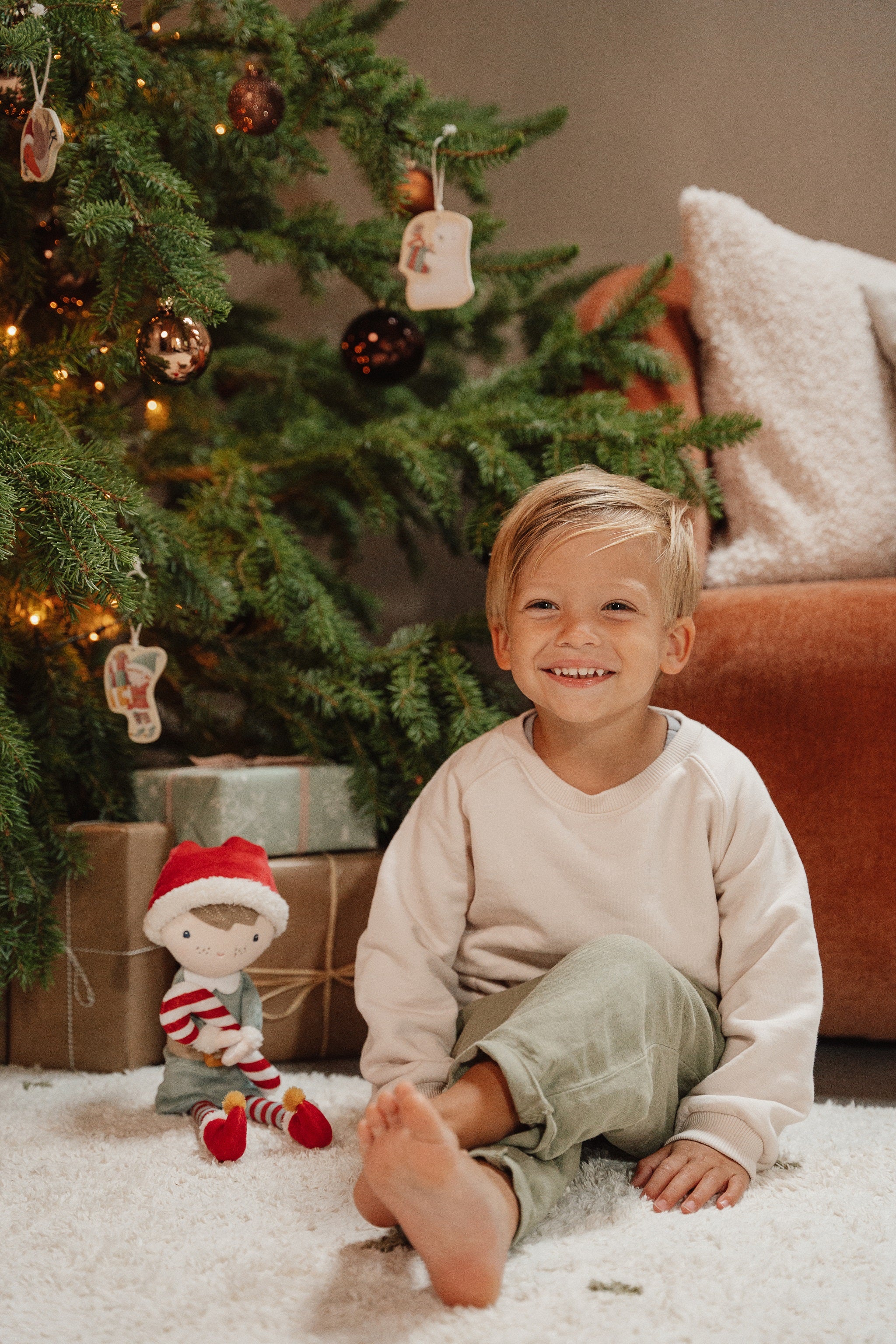 Little Dutch Christmas Jim Doll in box