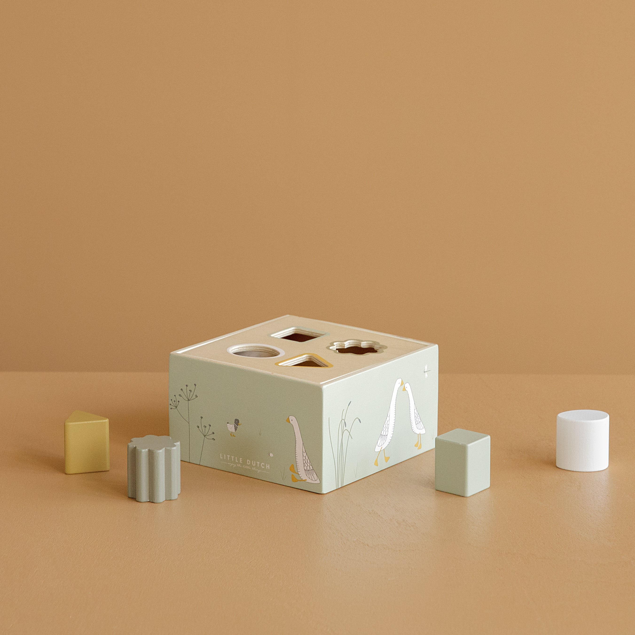 Wooden Shape Sorter - Little Goose