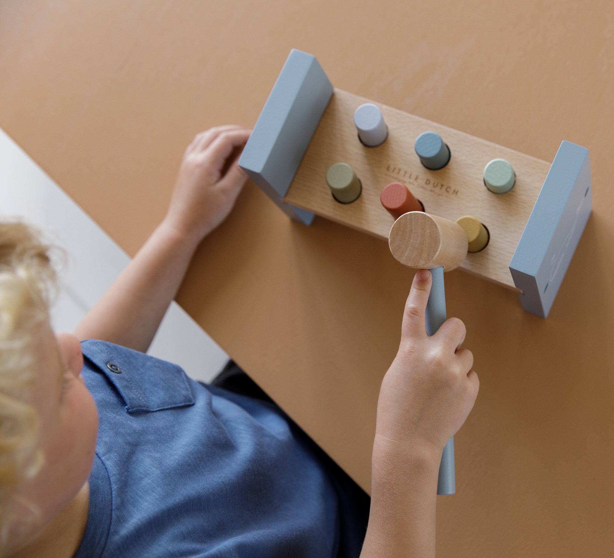 Little Dutch Hammer Bench - Ocean