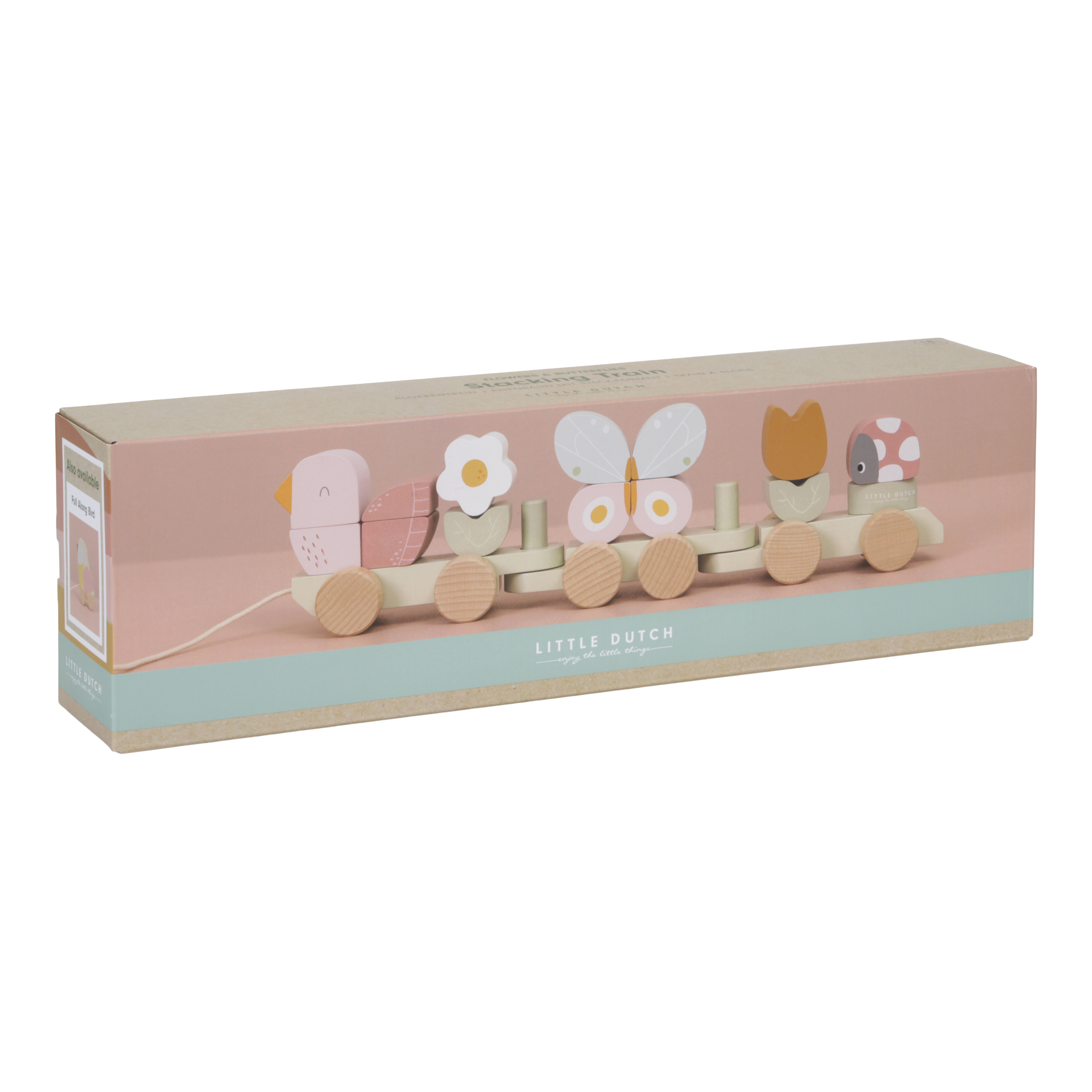 Little Dutch Stacking Train - Flowers and Butterflies
