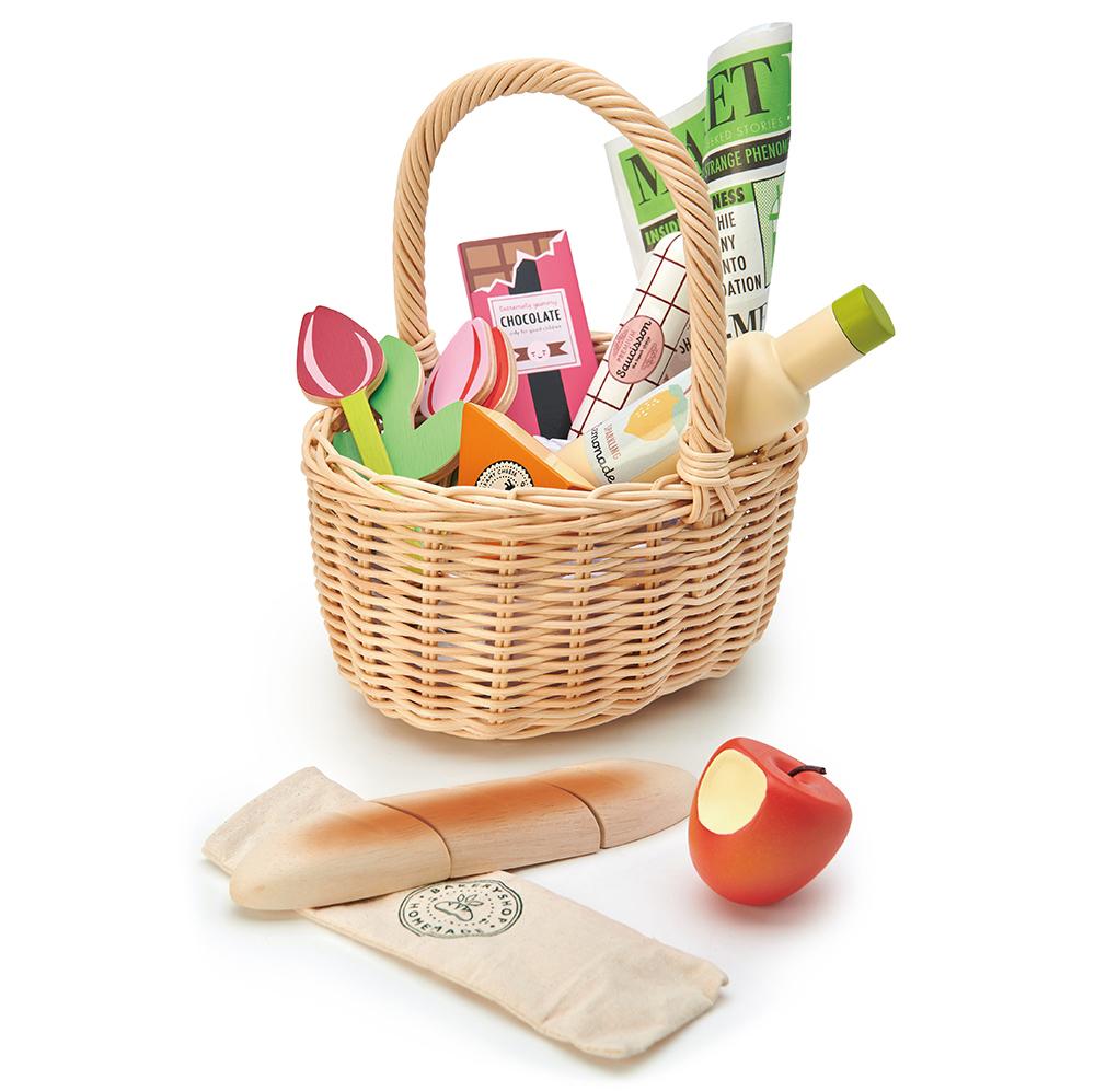 Threadbear Wicker Shopping Basket