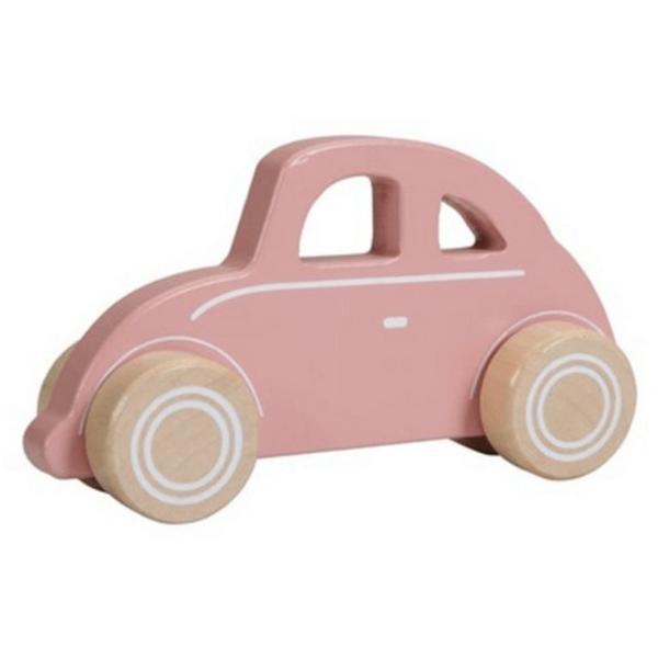 Wooden Car Pink