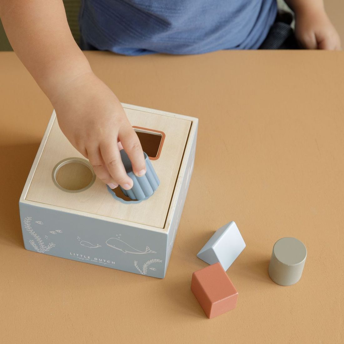 Wooden Shape Sorter - Ocean
