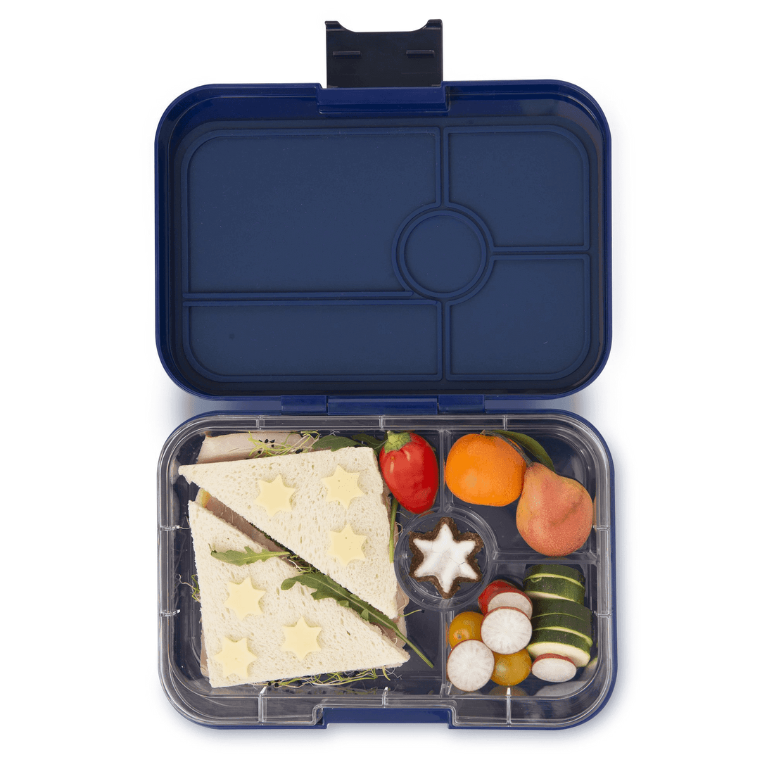 Yumbox Tapas (Larger Size) - Portofino Blue - 4 Compartments