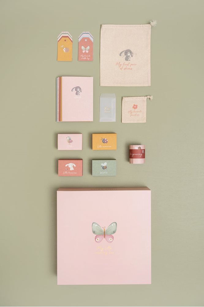 Little Dutch Memory Box - Flowers &amp; Butterflies