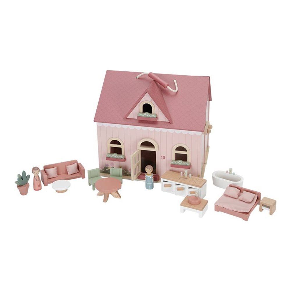 Little Dutch Wooden Portable Dollhouse