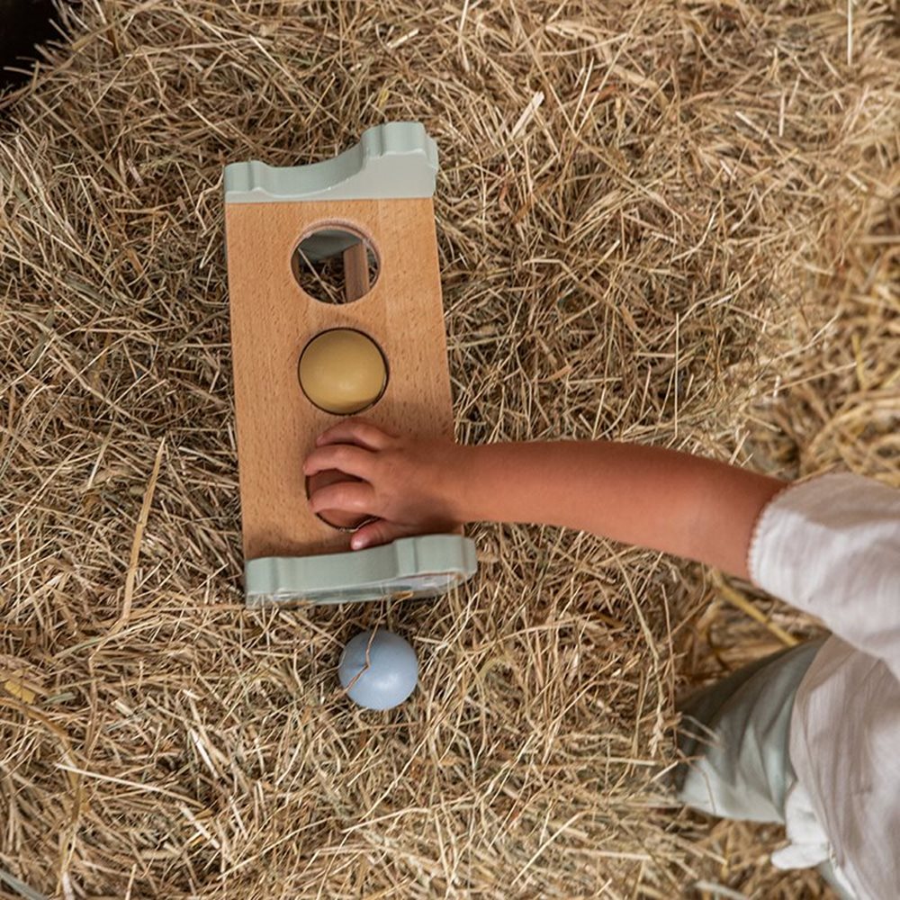 Little Dutch Pounding Bench With Rolling Balls - Little Farm