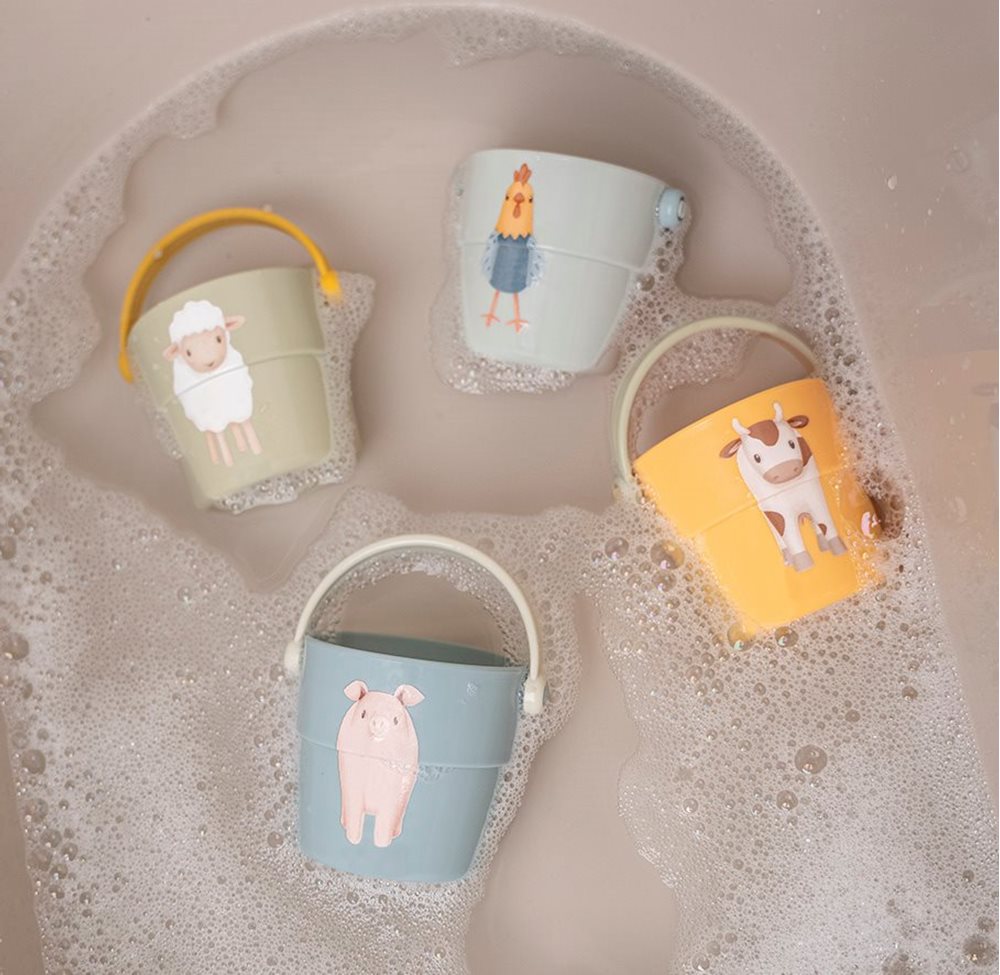 Little Dutch Bath Cups - Little Farm