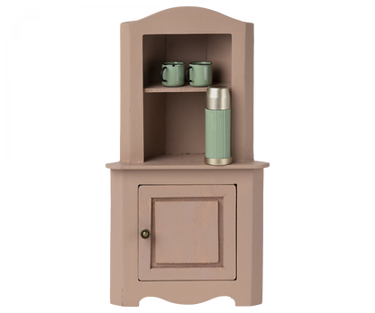 Maileg Miniature corner cabinet - Rose